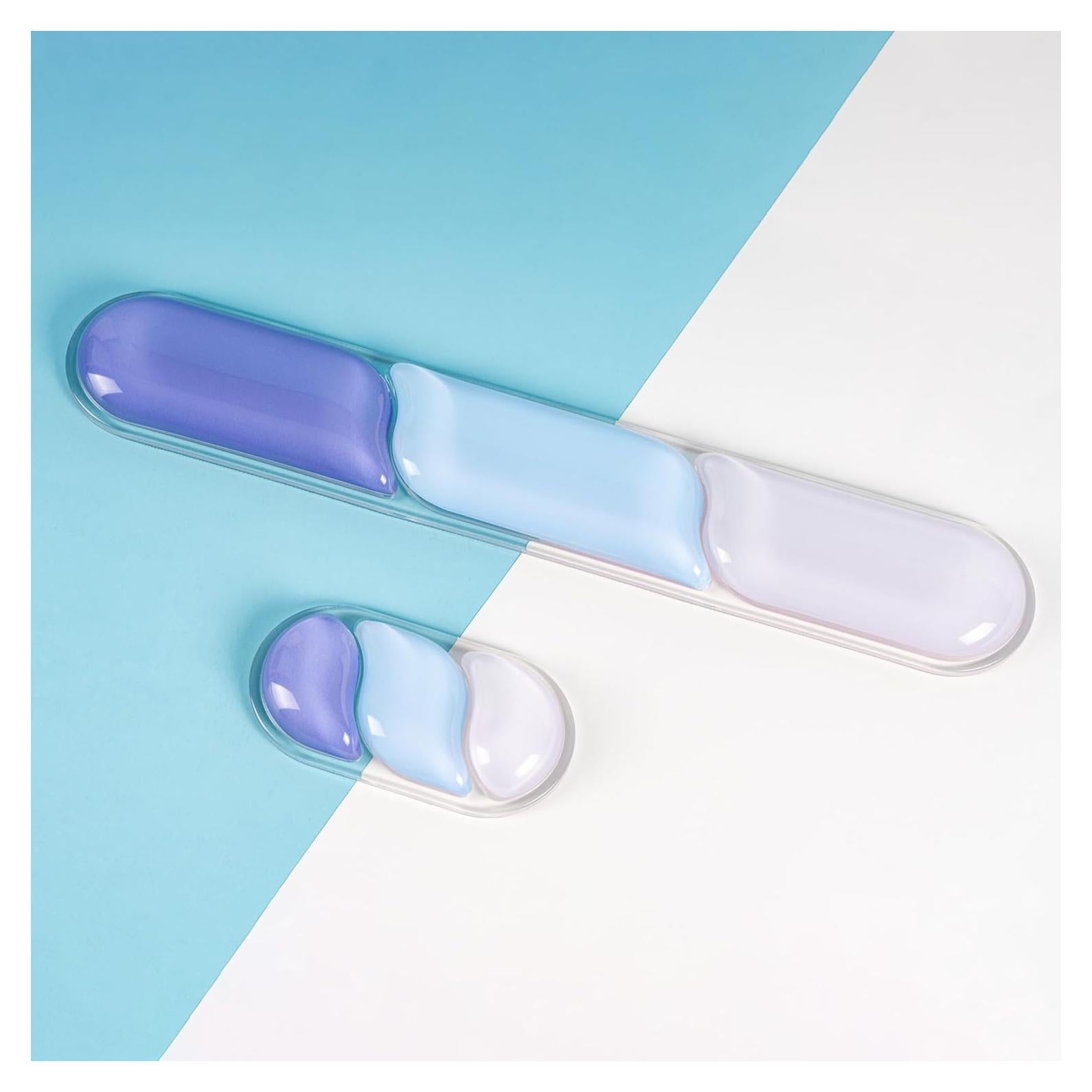 Reposamuñecas Ergonómico EPOMAKER CloudGel Azul 43.5x7.5cm