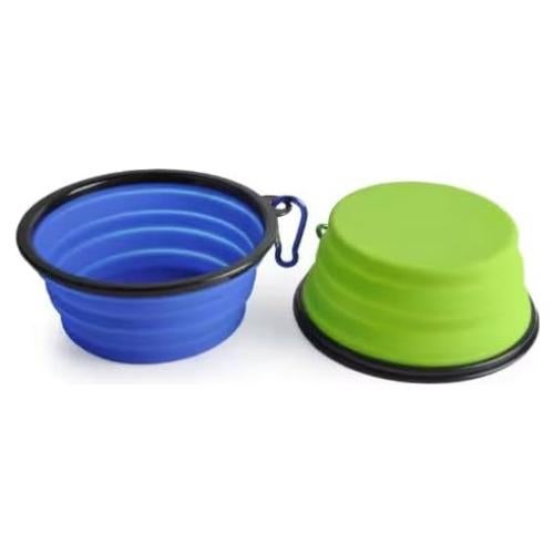 Juego de Cuencos Plegables Silicona Shenzhen 355ml Azul Verde