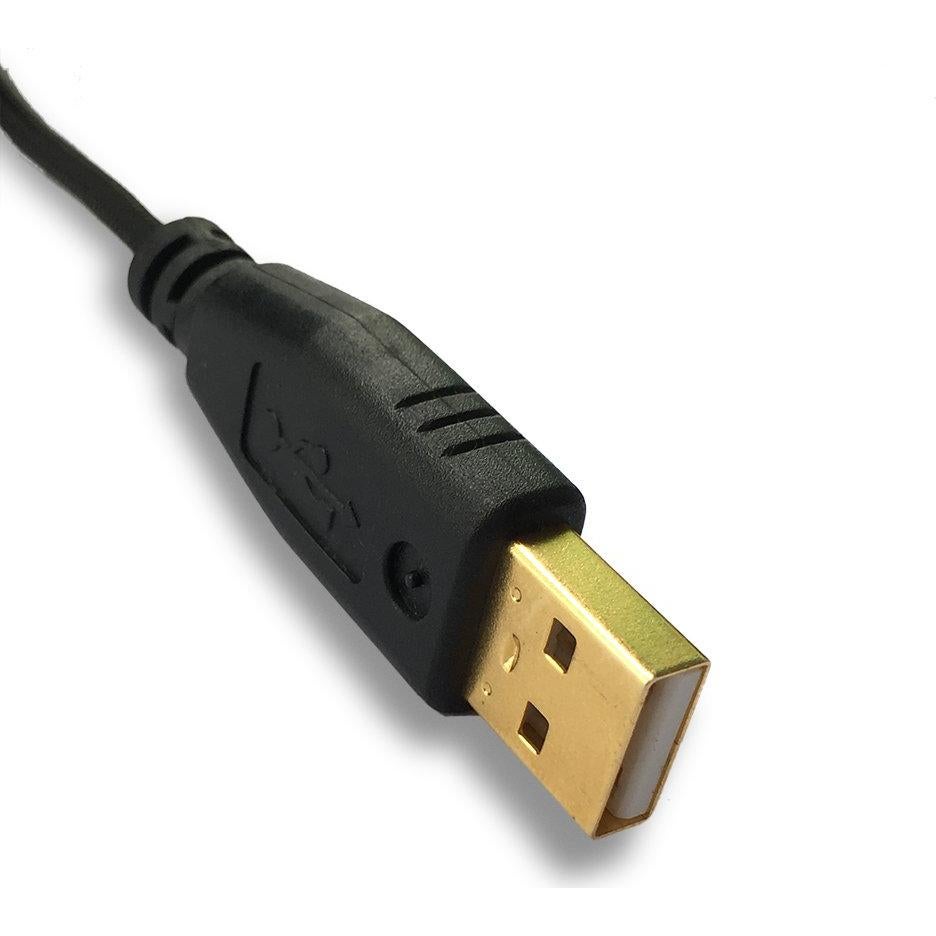 Cable USB Reemplazo HUYUN para Razer DeathAdder 2.1m