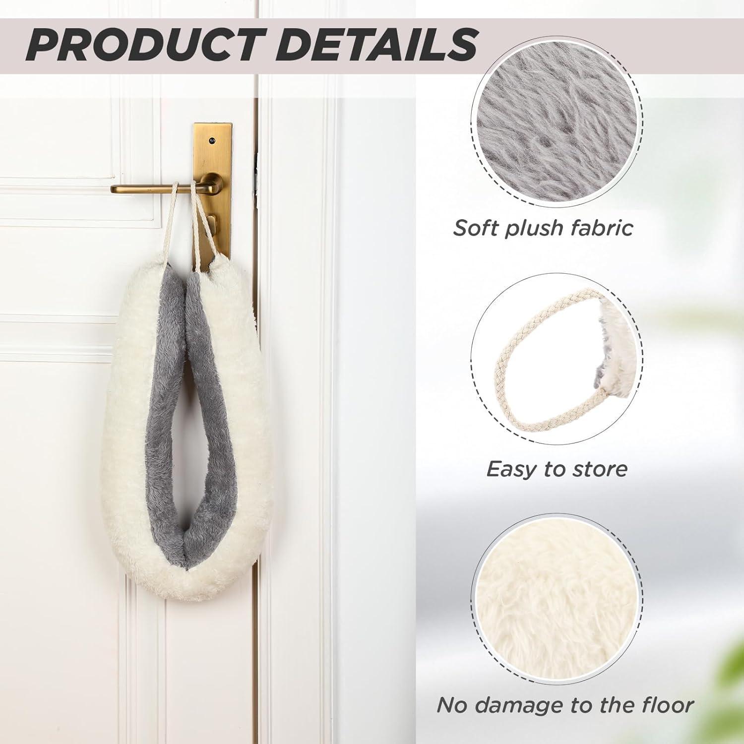 Tapón de Draft para Puertas Fiwochic 96x12 cm Aislante Ruido