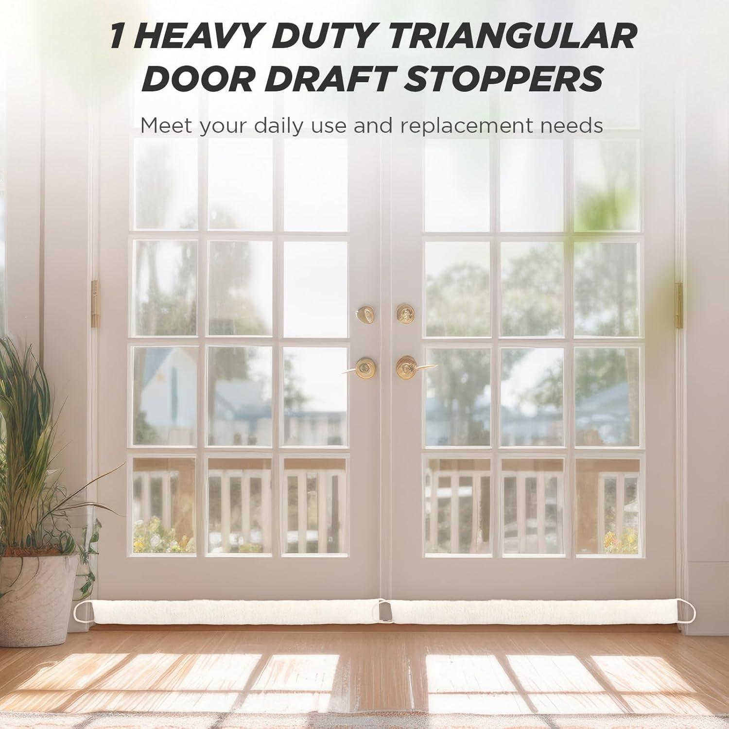 Tapón de Draft para Puertas Fiwochic 96x12 cm Aislante Ruido