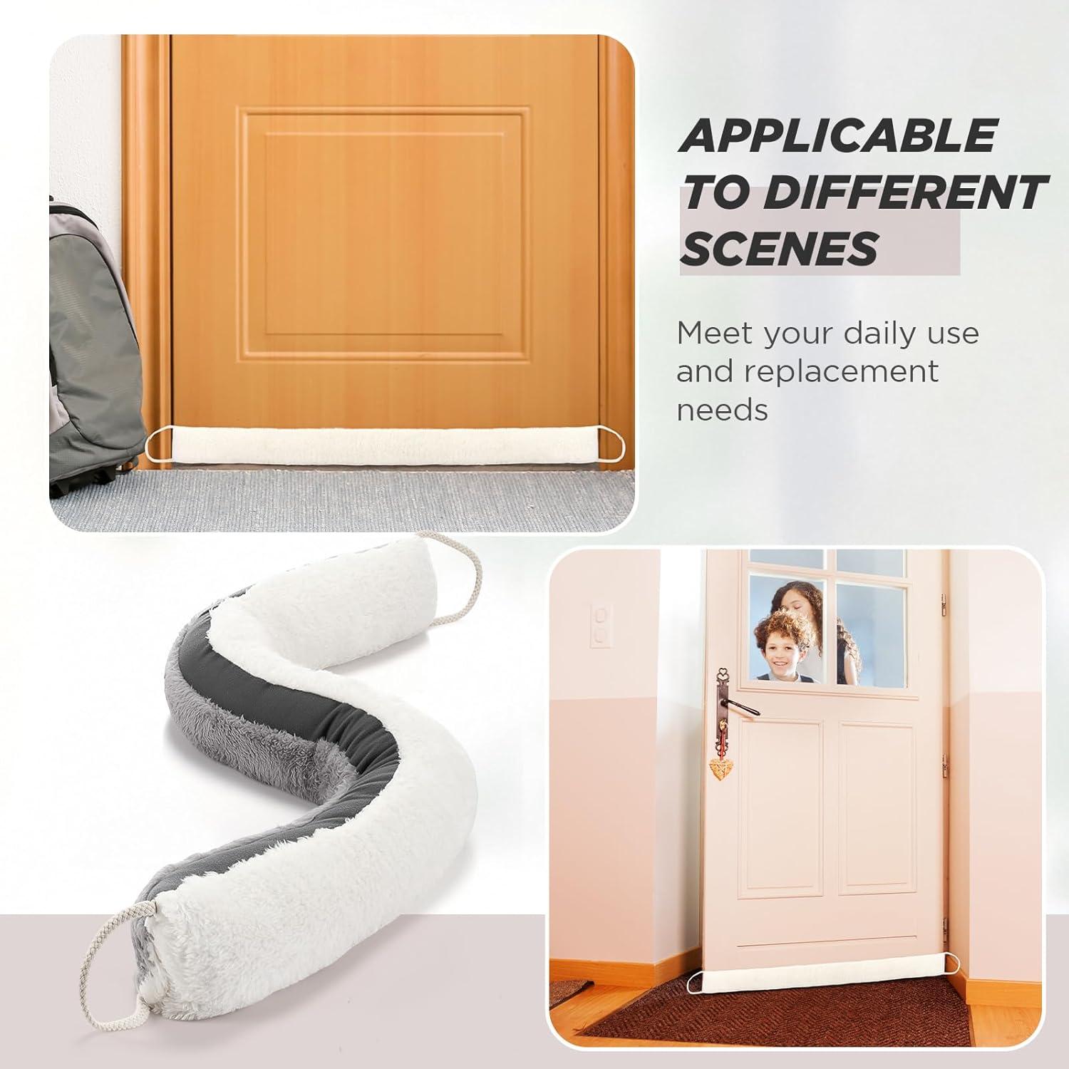 Tapón de Draft para Puertas Fiwochic 96x12 cm Aislante Ruido