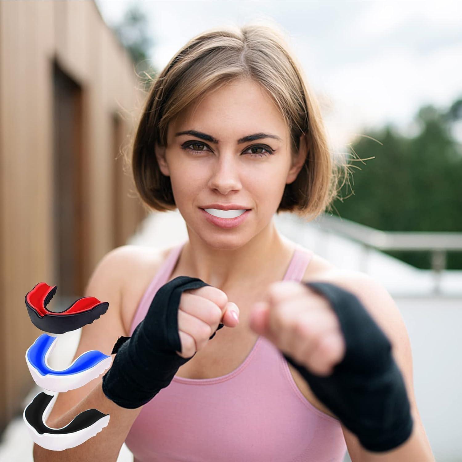 Protector Bucal YAFIYGI para Niños Negro - Fútbol y Deportes