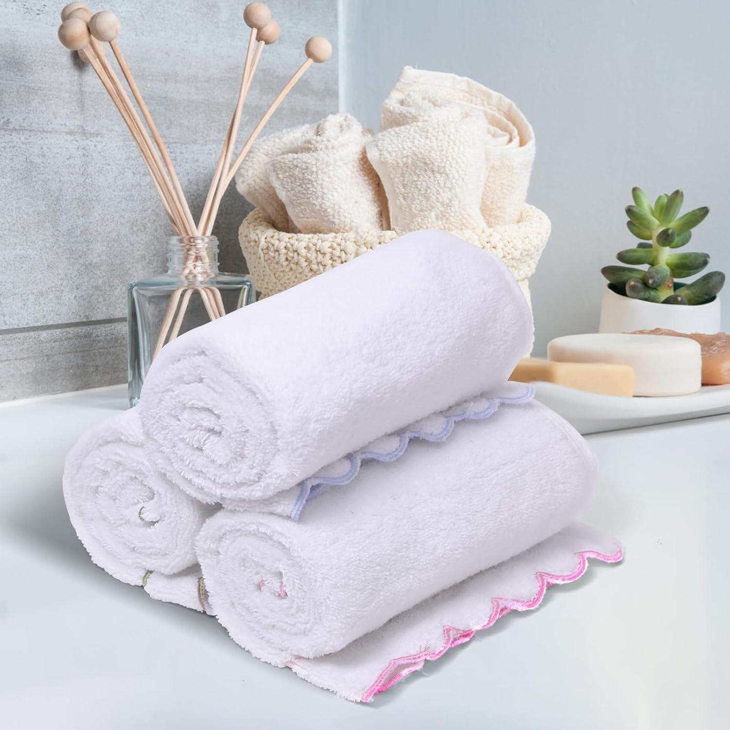 Toallas de Mano 100% Algodón RRBXIA 2 Pcs 40x68 cm Azul