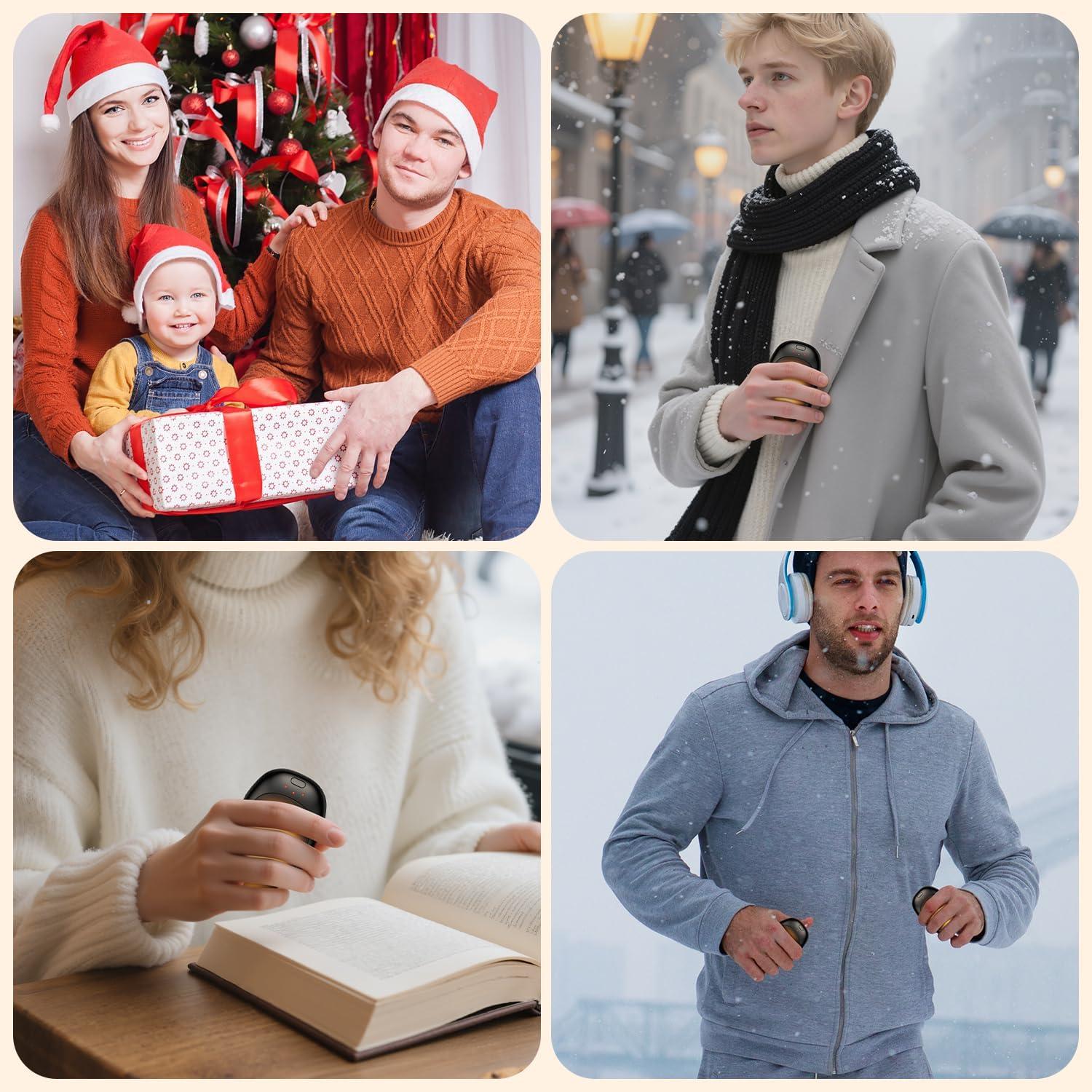 Calentadores de Manos Recargables infray TR01 - Paquete de 2