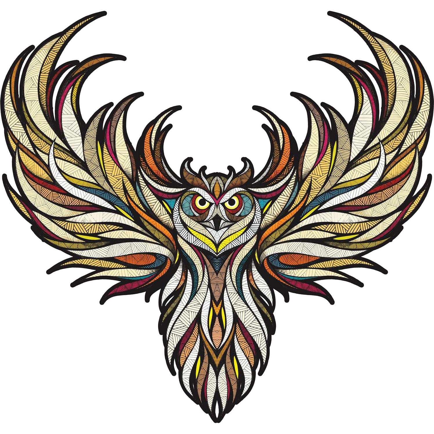 Rompecabezas de Madera EWA OWL S 70 Piezas Decorativo