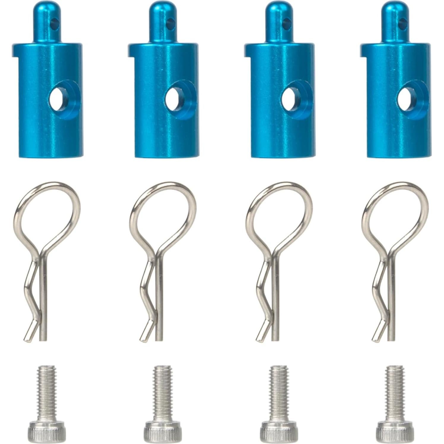 Montajes de Carrocería RC HobbyMarking Tamiya CW-01 4 Pcs Azul