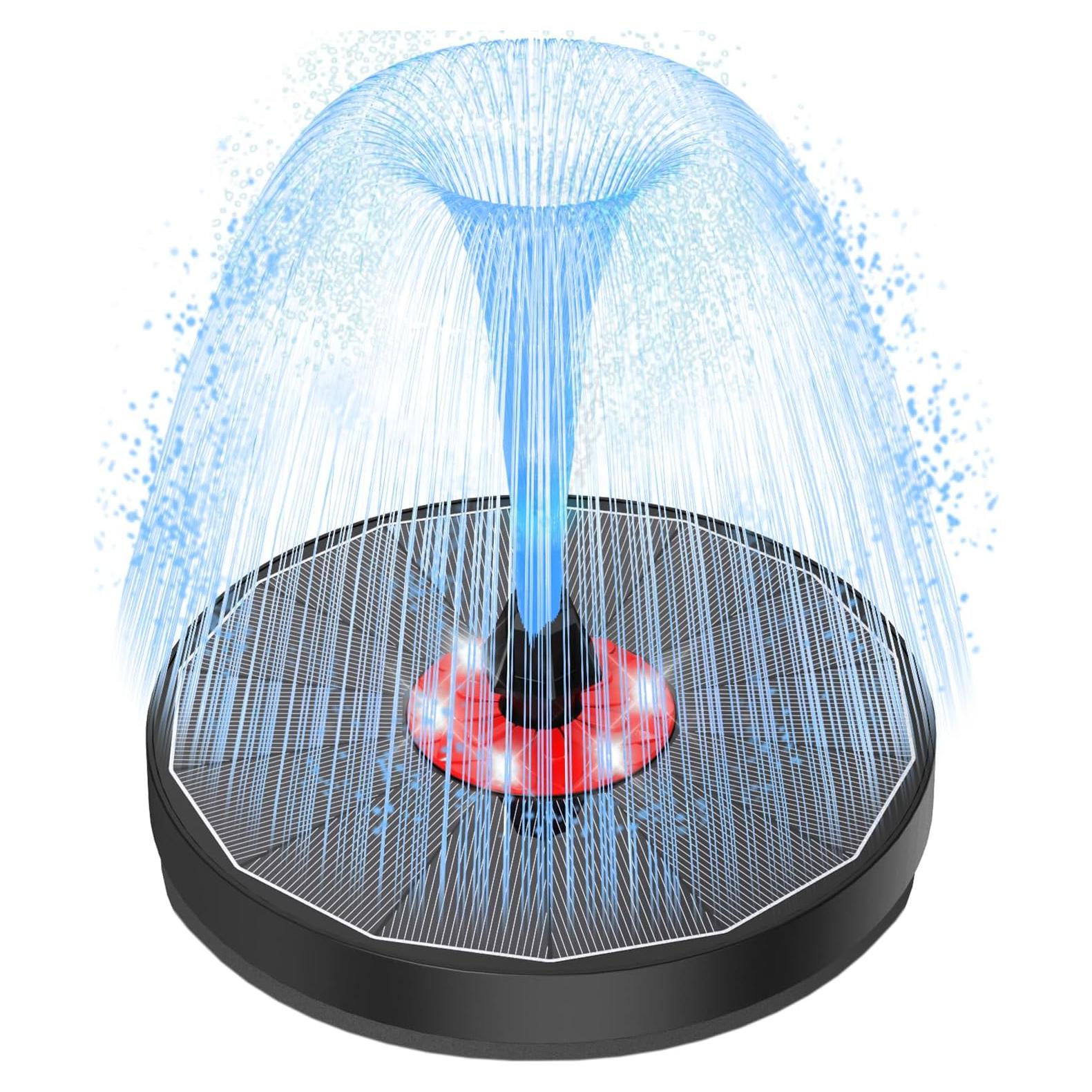 Fuente Solar GAIZERL 3.5W con Luces LED y Batería 2200mAh