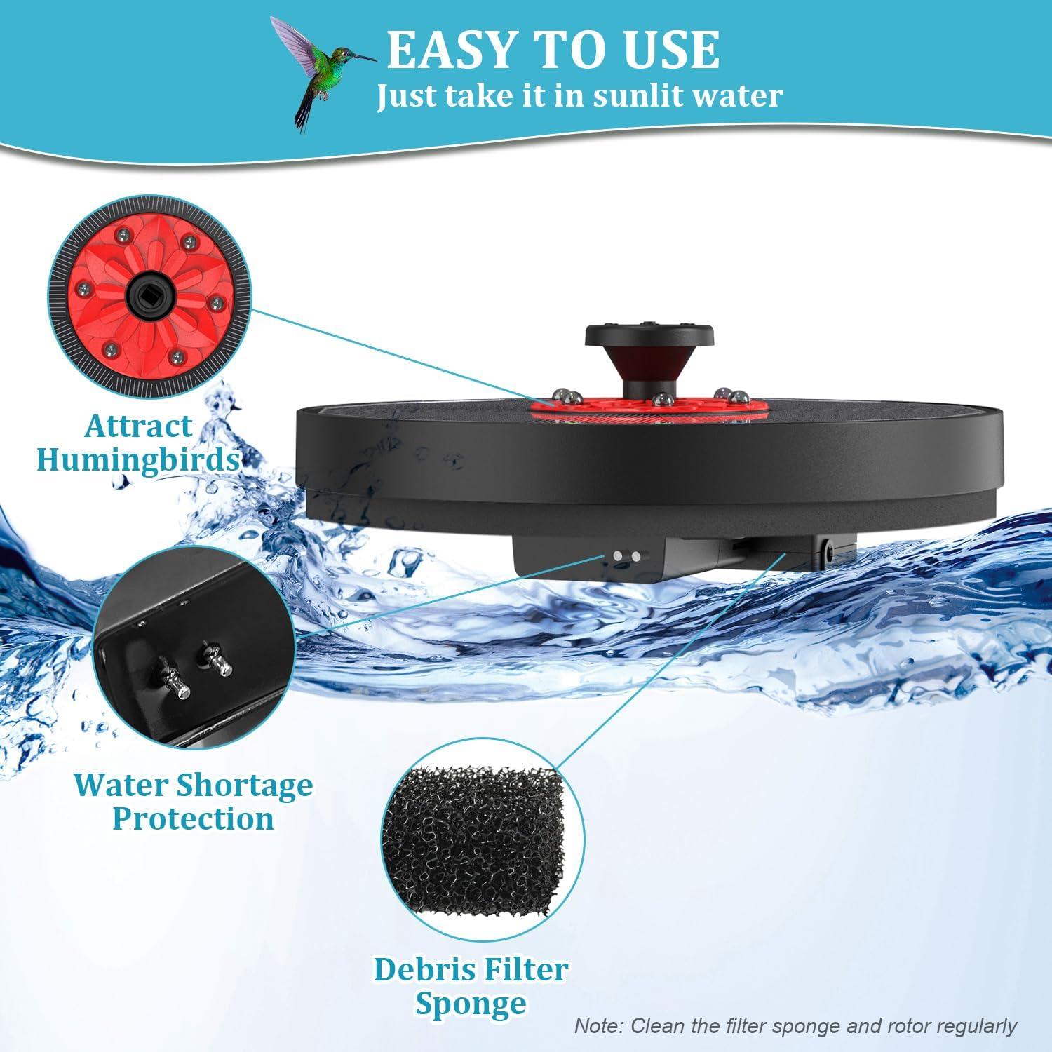 Fuente Solar GAIZERL 3.5W con Luces LED y Batería 2200mAh