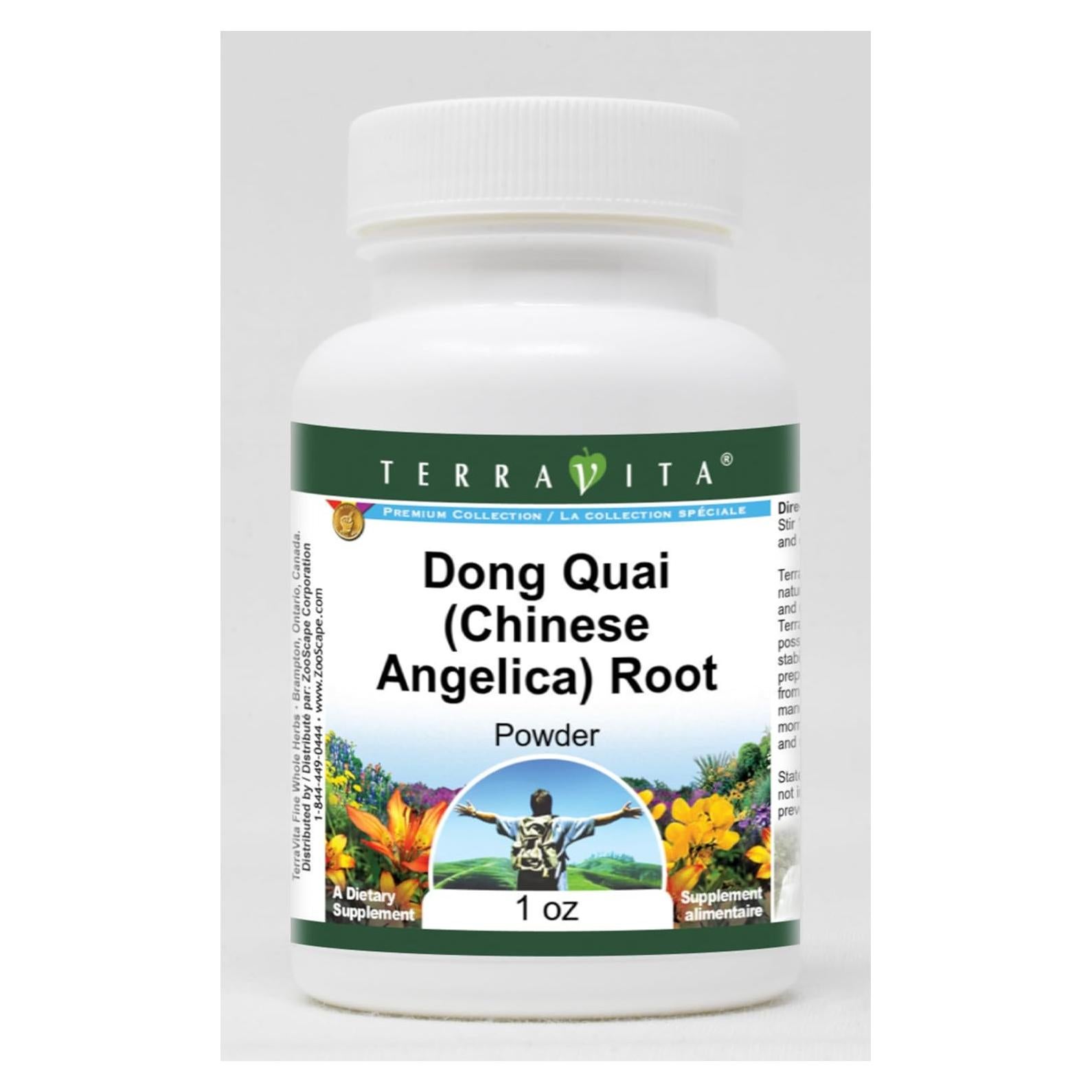 Dong Quai Polvo de Raíz TerraVita 3 Paquetes de 28.35 g