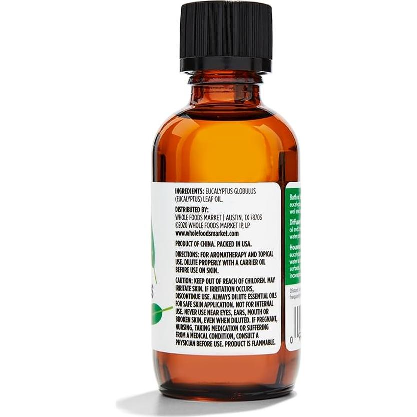Aceite Esencial de Eucalipto 365 Whole Foods 59 ml