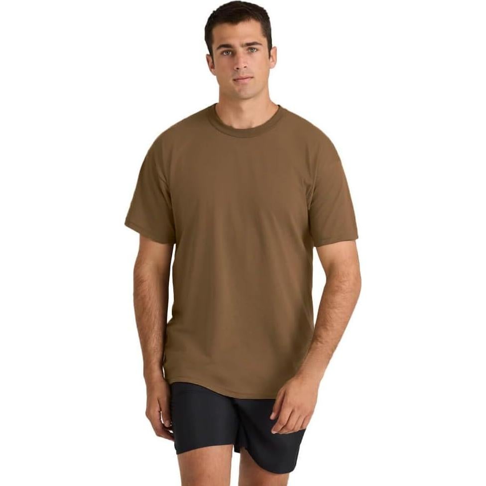 Camisetas Soffe Hombre 3 Pzas - Militar 50/50 Beige XX-Large
