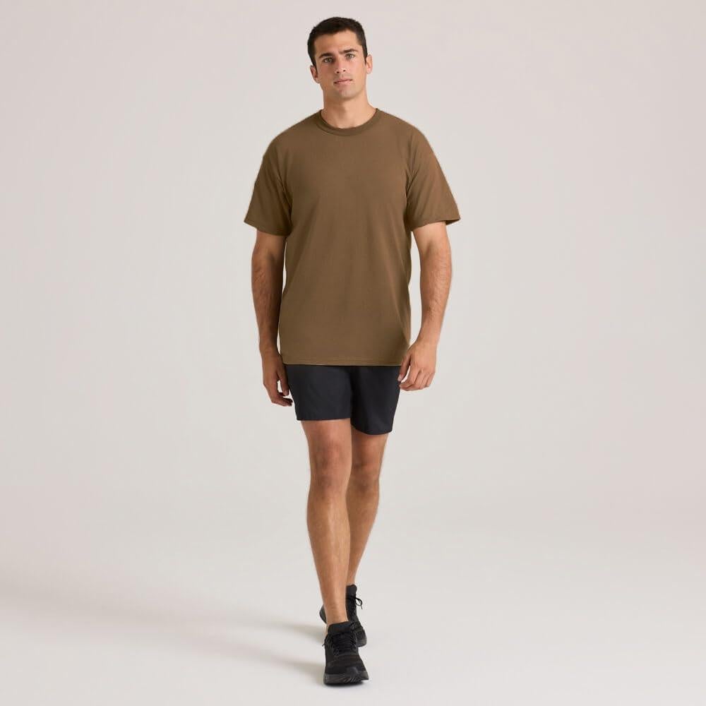 Camisetas Soffe Hombre 3 Pzas - Militar 50/50 Beige XX-Large