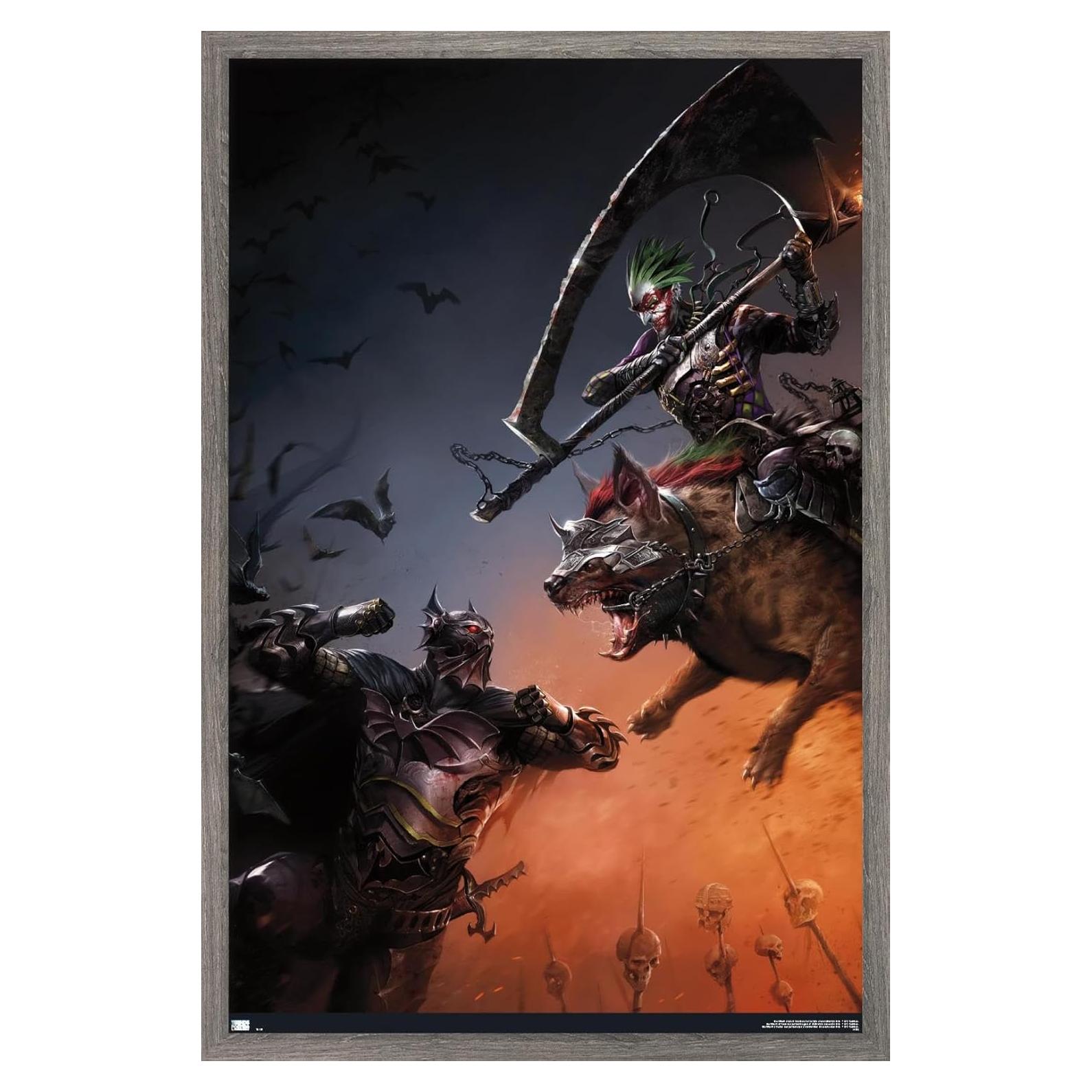 Cartel Enmarcado Trends International Batman 56.9x37.4 cm