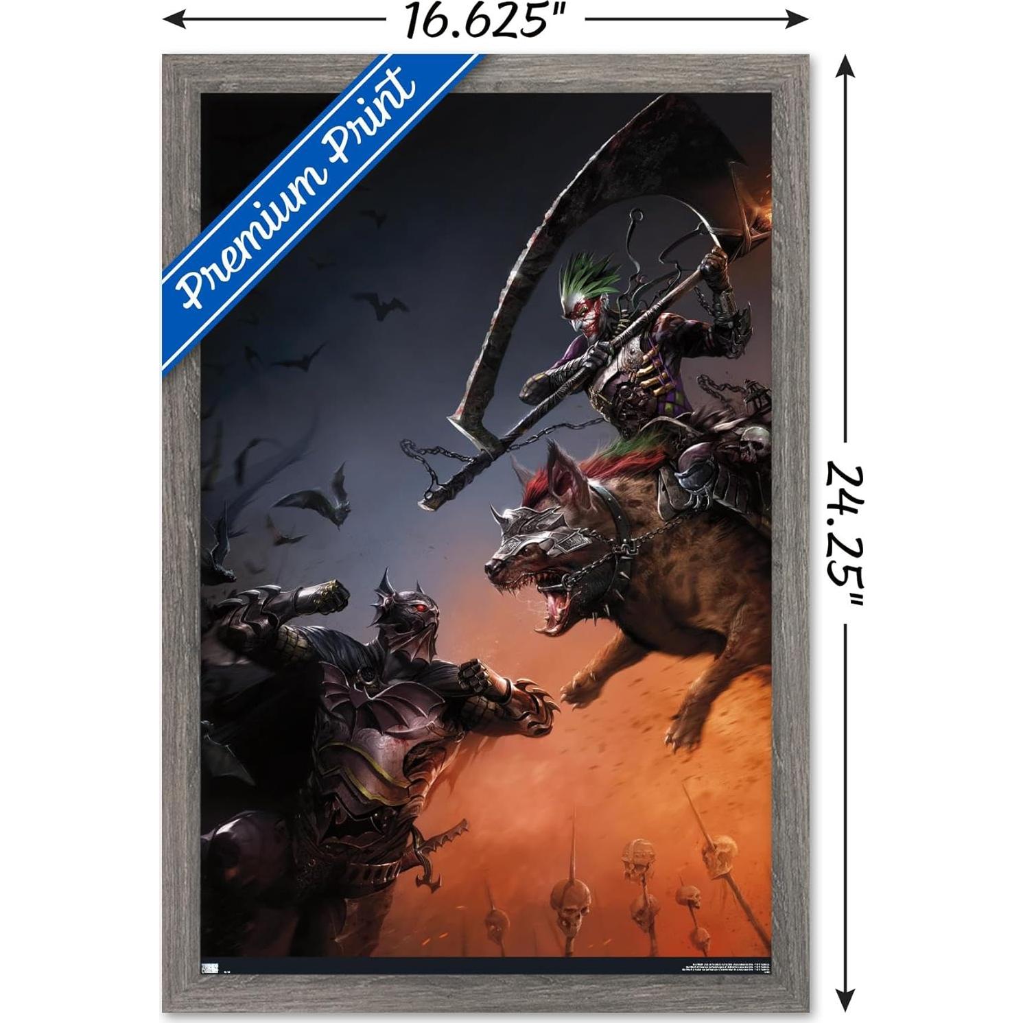 Cartel Enmarcado Trends International Batman 56.9x37.4 cm