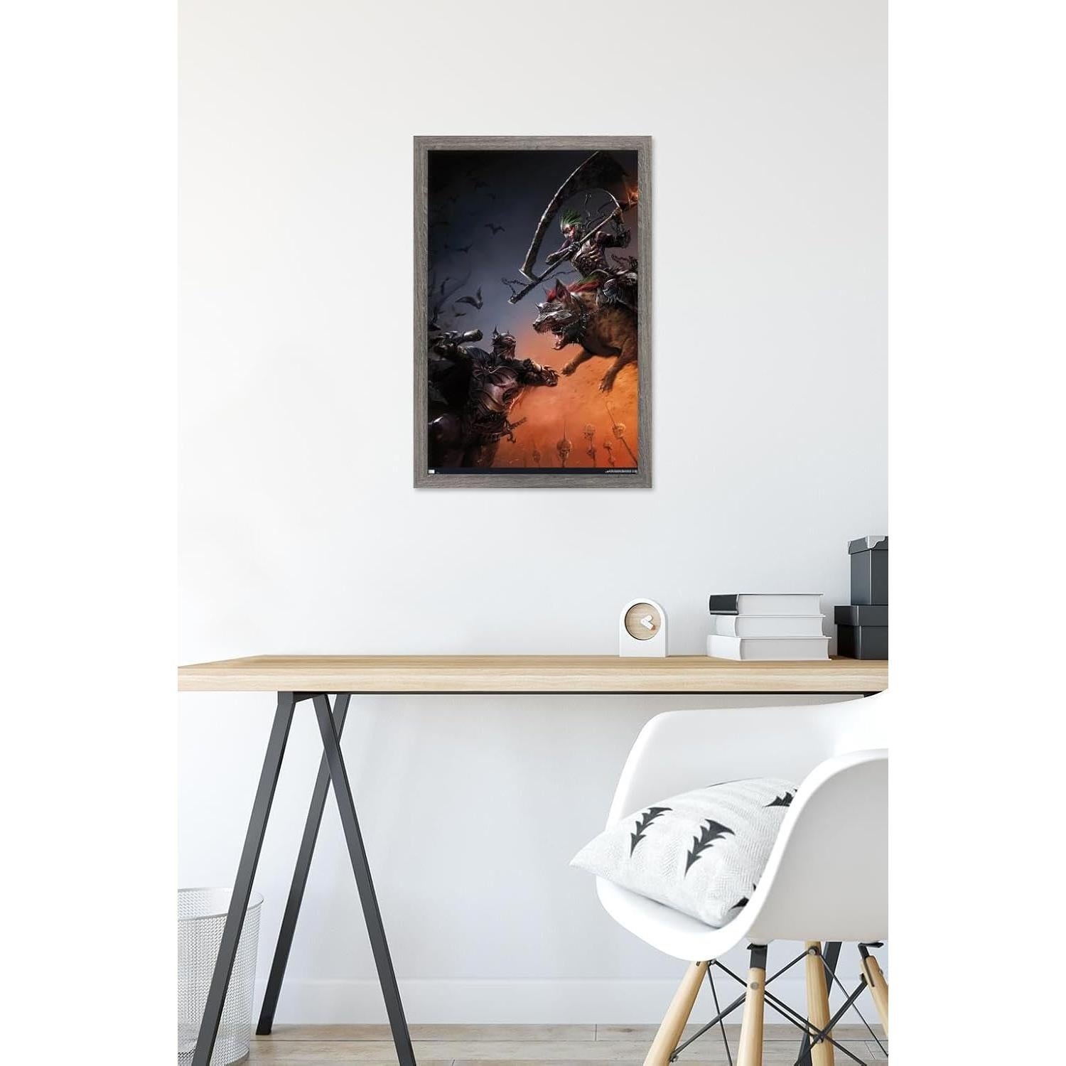 Cartel Enmarcado Trends International Batman 56.9x37.4 cm