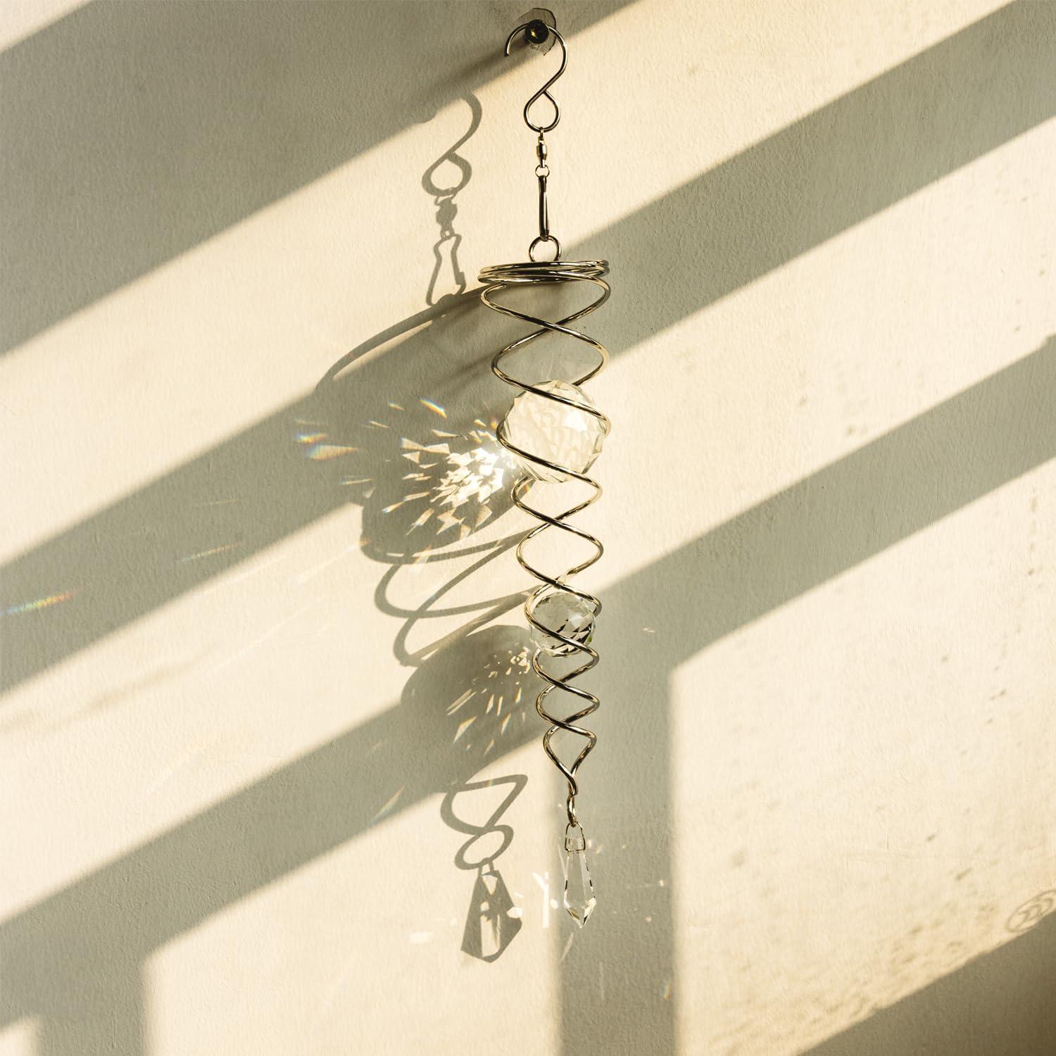 Bola de Observación Espiral 23 cm NPBIYOYG - Acero Inoxidable