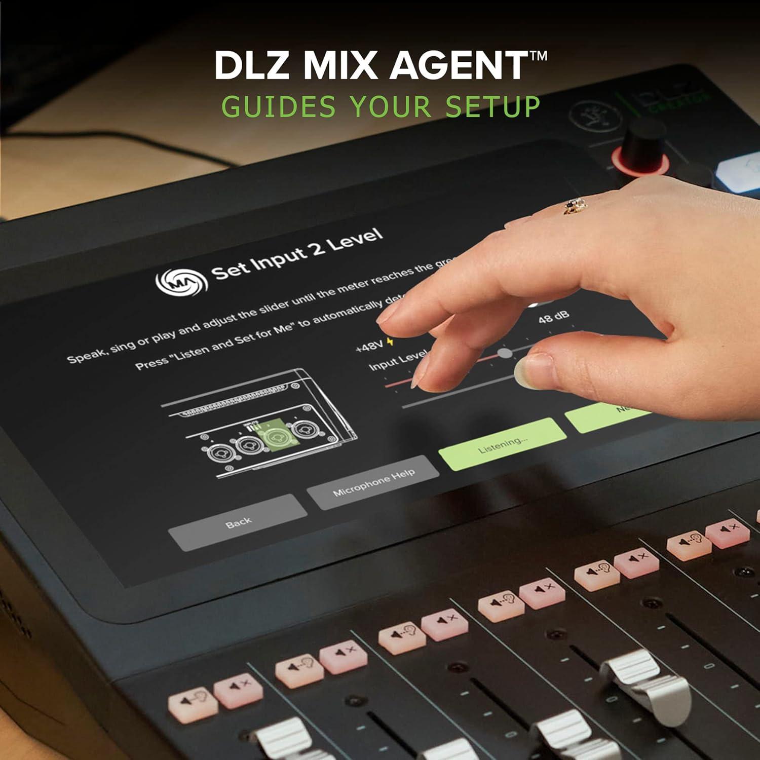Mezclador Digital Mackie DLZ Creator para Podcasting y Streaming