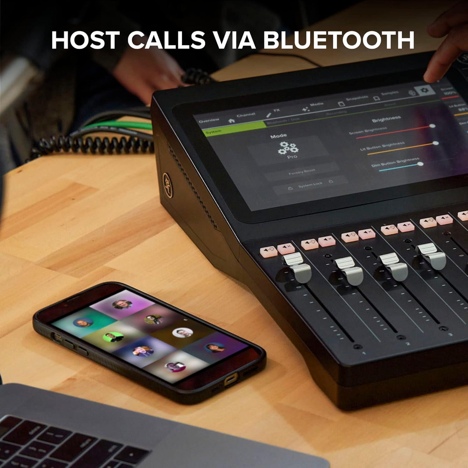 Mezclador Digital Mackie DLZ Creator para Podcasting y Streaming