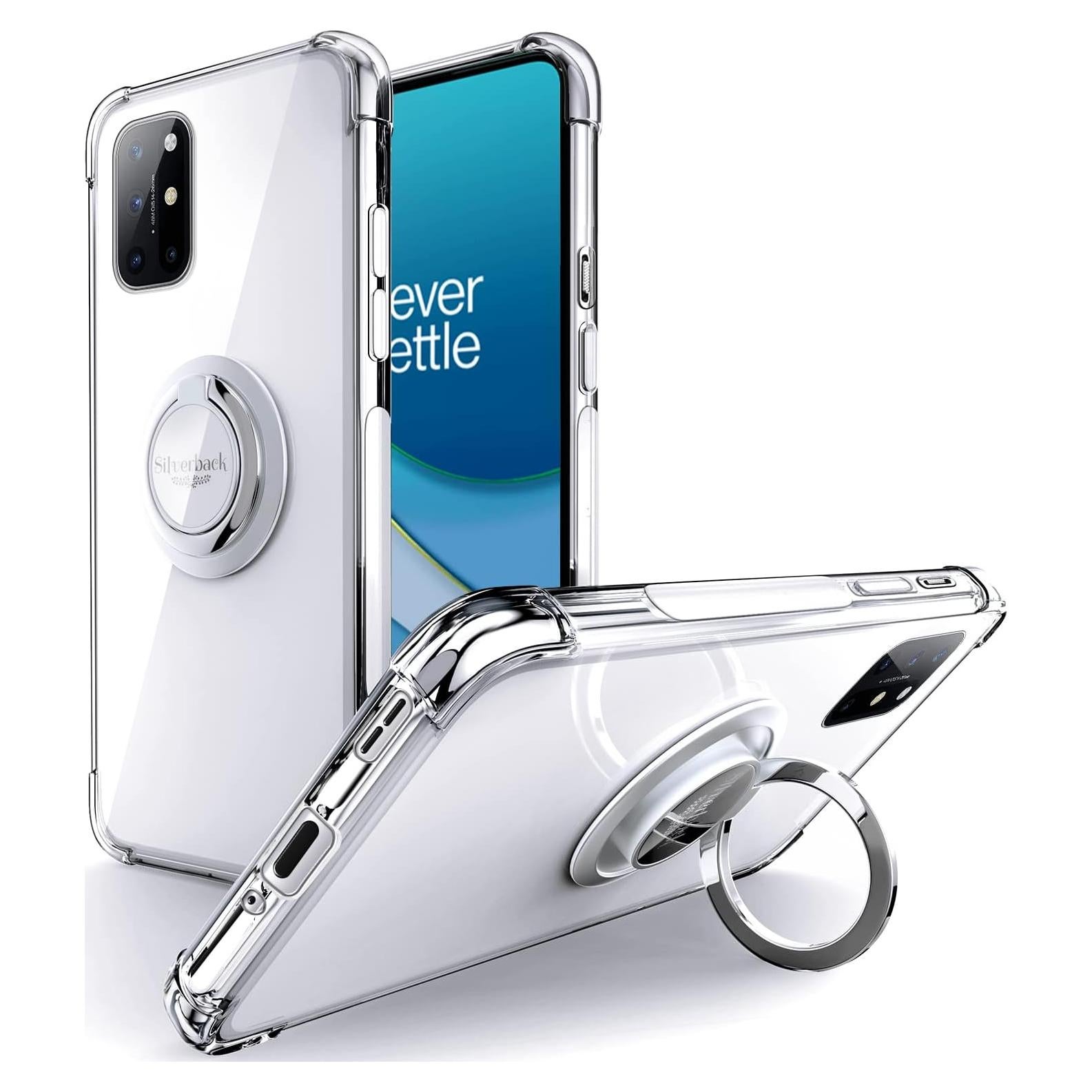 Funda Transparente Silverback para OnePlus 8T con Soporte