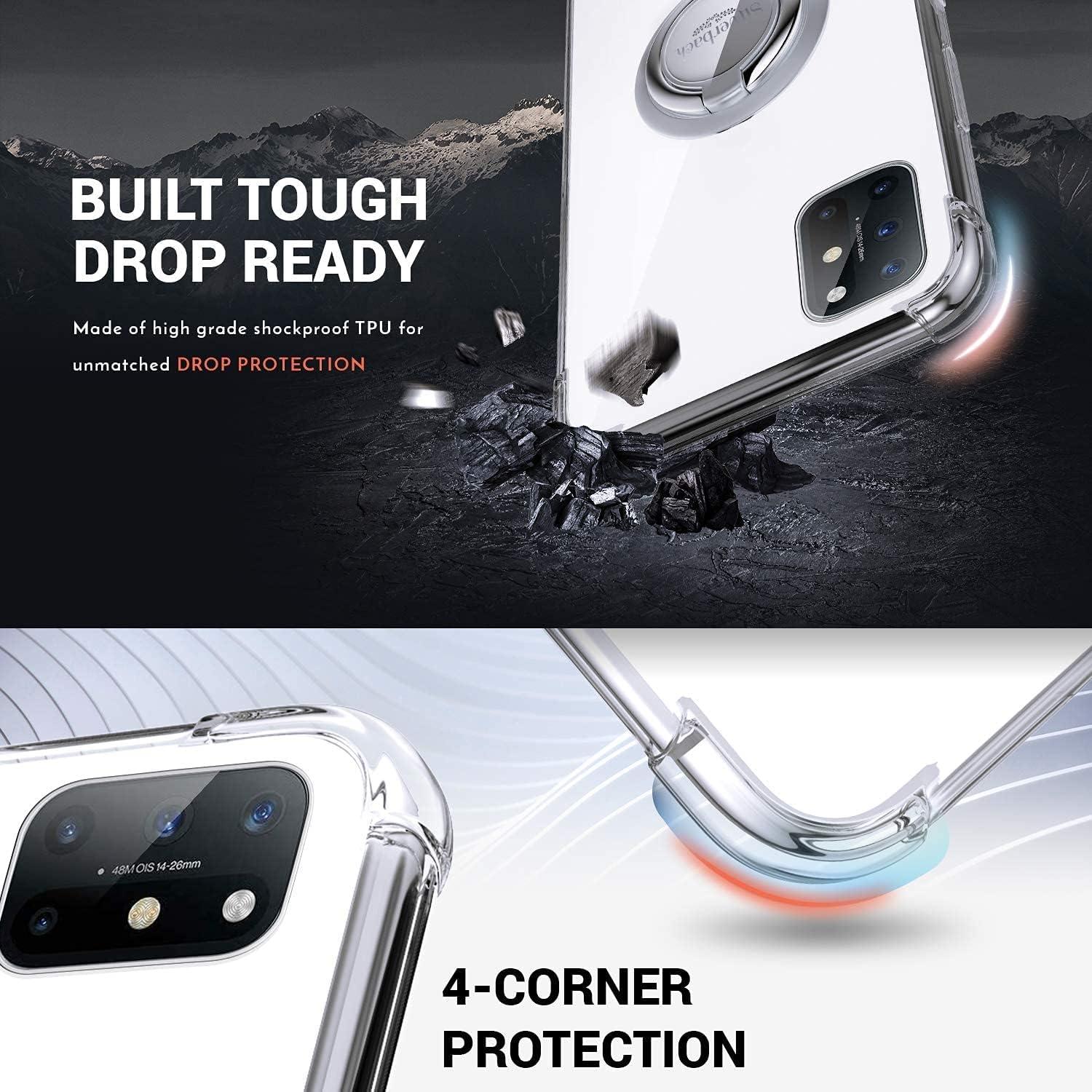 Funda Transparente Silverback para OnePlus 8T con Soporte