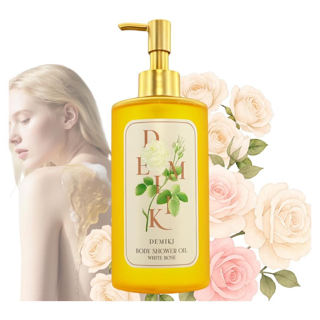 Gel de Ducha Hidratante DEMIKI 295ml - Aceite Natural para Piel Suave