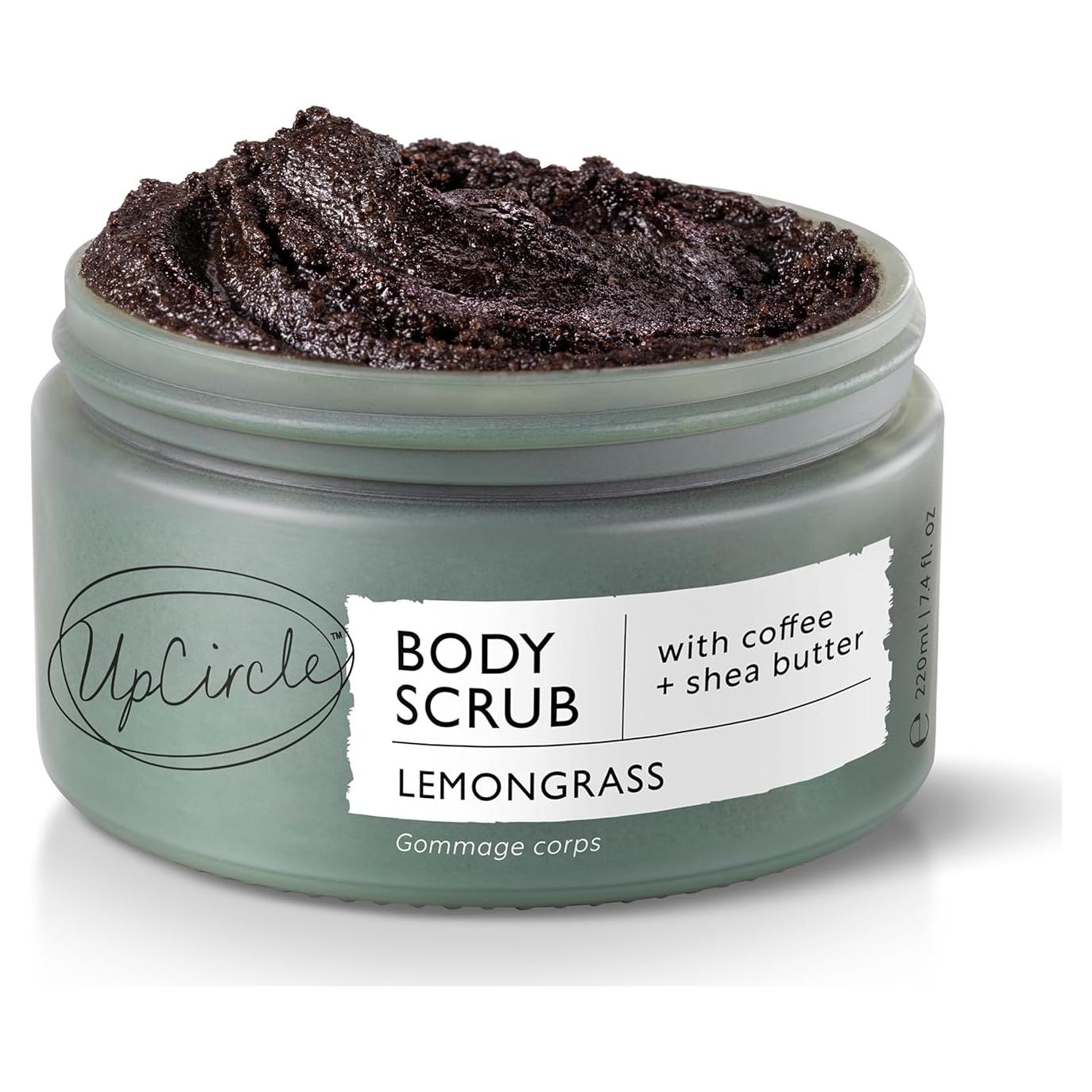 Exfoliante Corporal Natural UpCircle 209g - Café y Limón