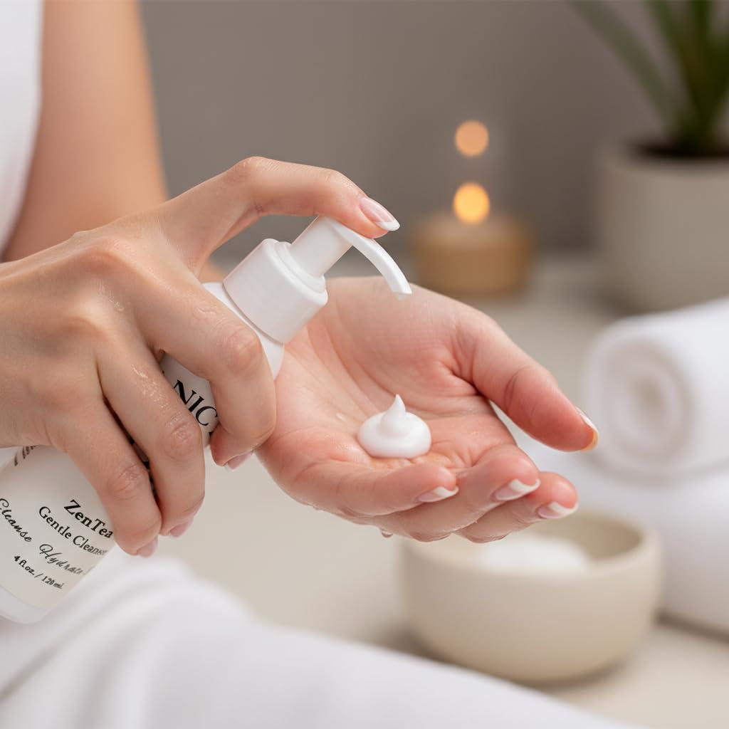 Loción Limpiadora Facial Suave ZenTea 119g - Sin Fragancia