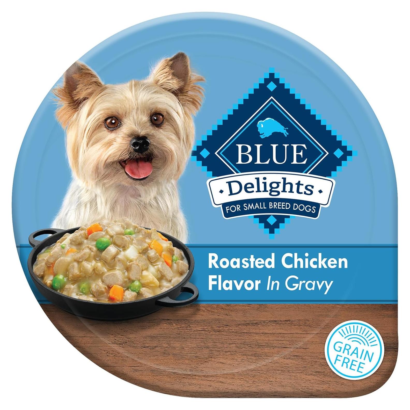 Comida Húmeda Natural para Perros Pequeños Blue Buffalo 12x99g Pollo