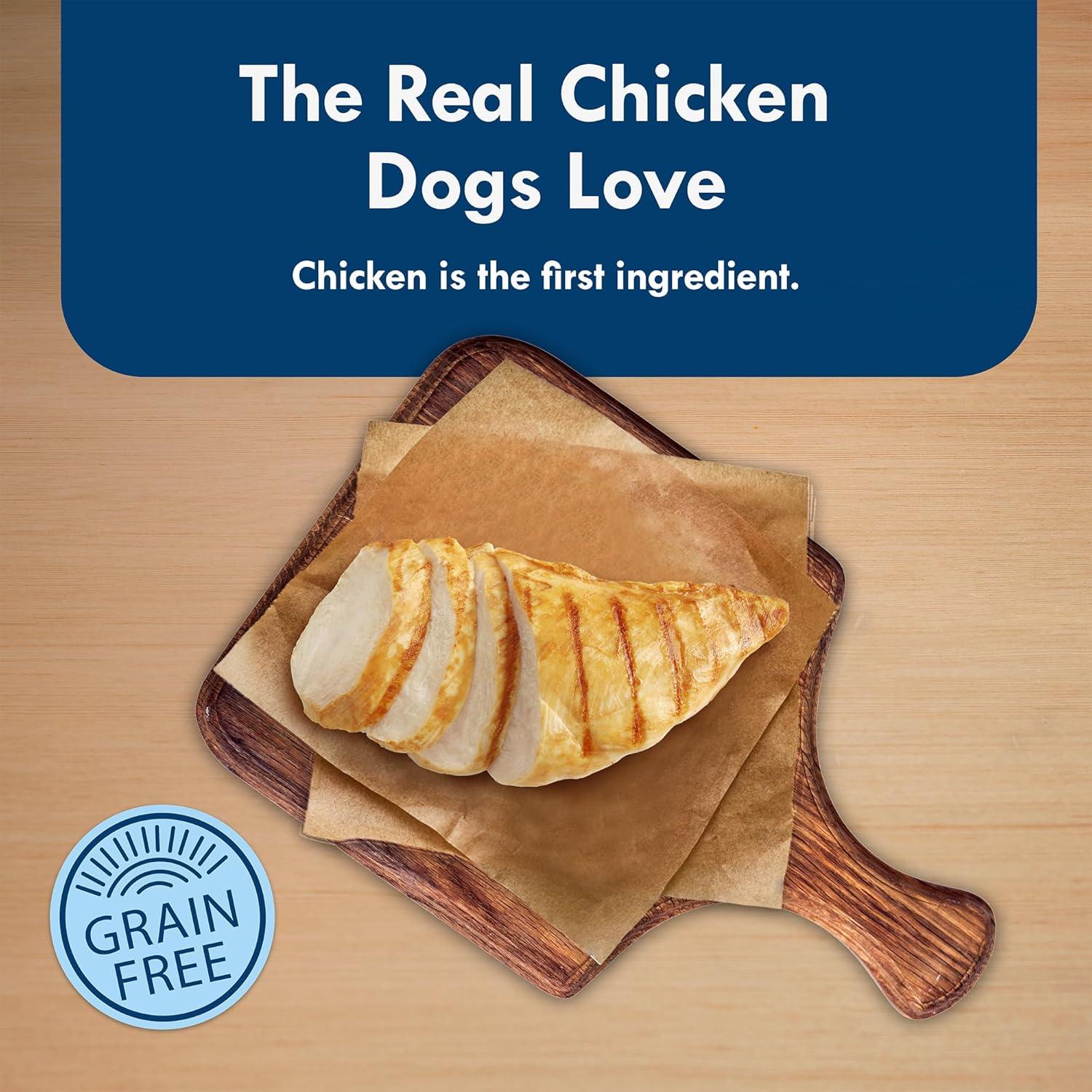 Comida Húmeda Natural para Perros Pequeños Blue Buffalo 12x99g Pollo