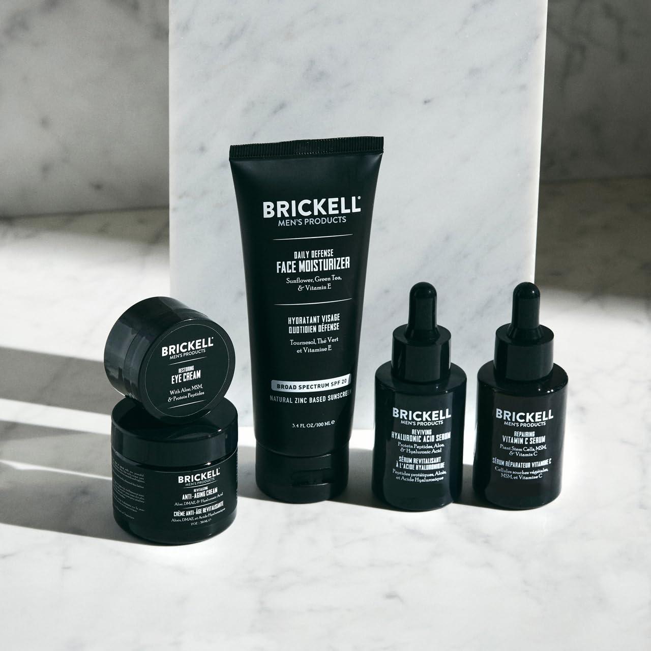 Rutina Anti-Envejecimiento para Hombres Brickell - 5 Productos