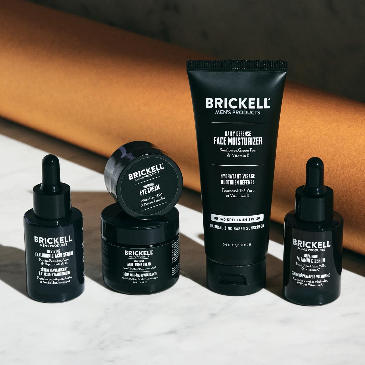Rutina Anti-Envejecimiento para Hombres Brickell - 5 Productos