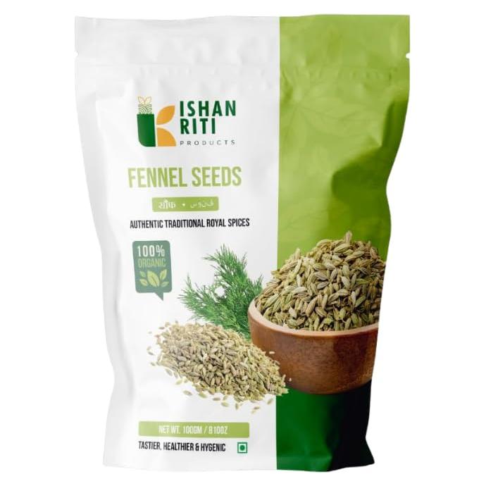 Semillas de Hinojo Premium Kishankriti 226.8g - 100% Naturales