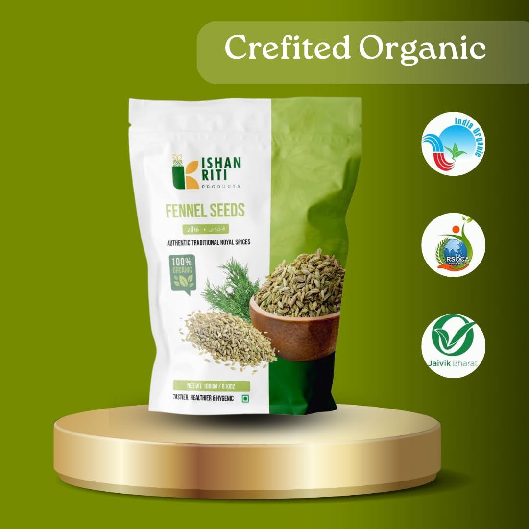 Semillas de Hinojo Premium Kishankriti 226.8g - 100% Naturales