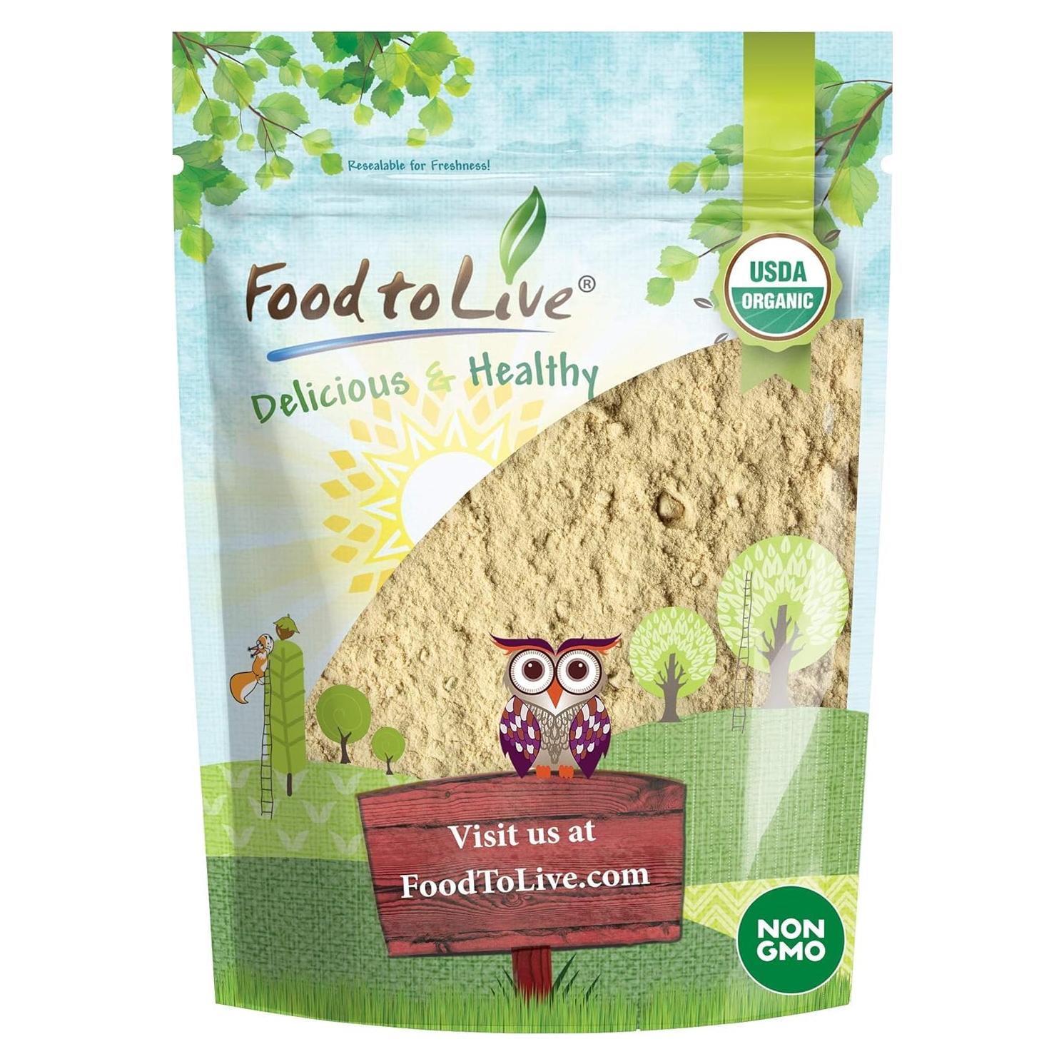 Polvo de Champiñón Shiitake Orgánico Food to Live 113g - Vegano