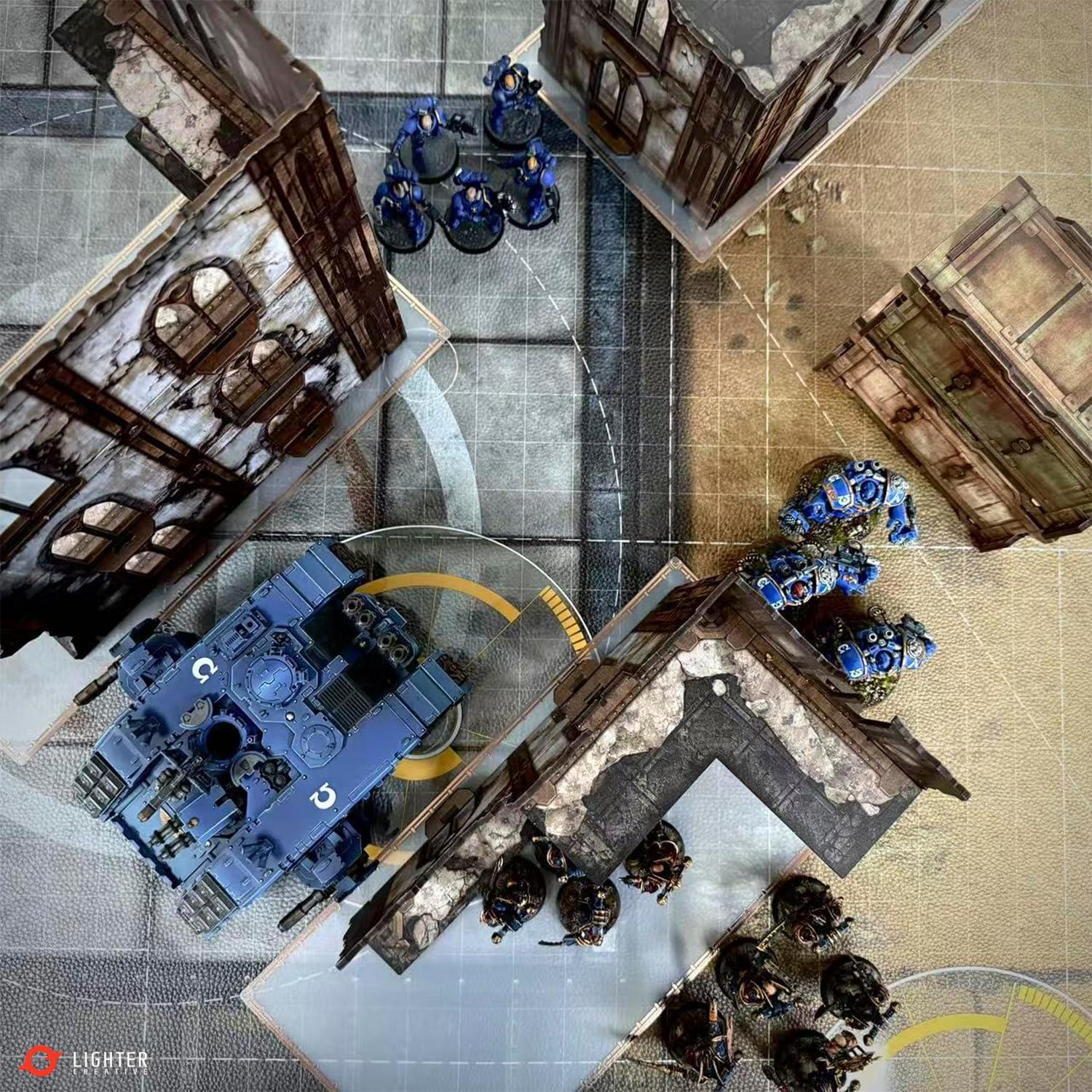 Juego de Terreno WTC 14 Piezas para WH40K 28mm/32mm