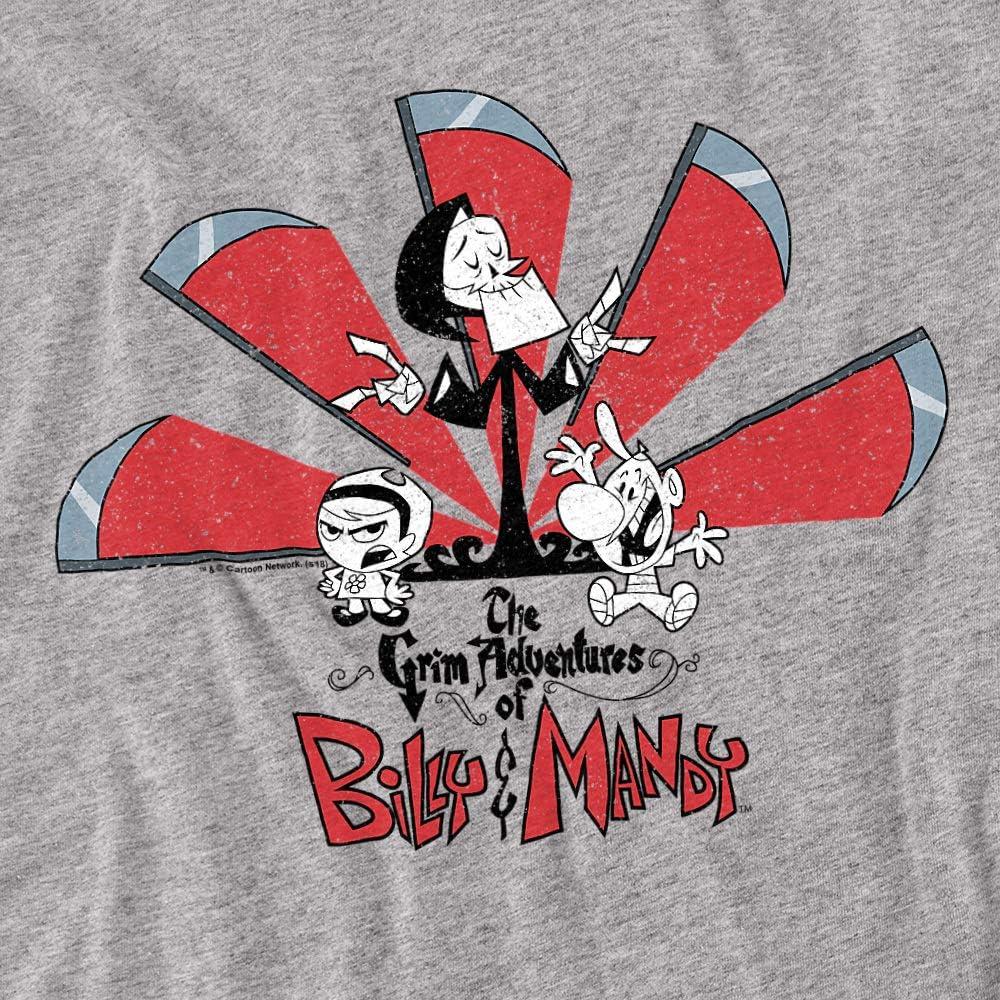 Camiseta Unisex Aventura Grim Billy y Mandy 100% Algodón