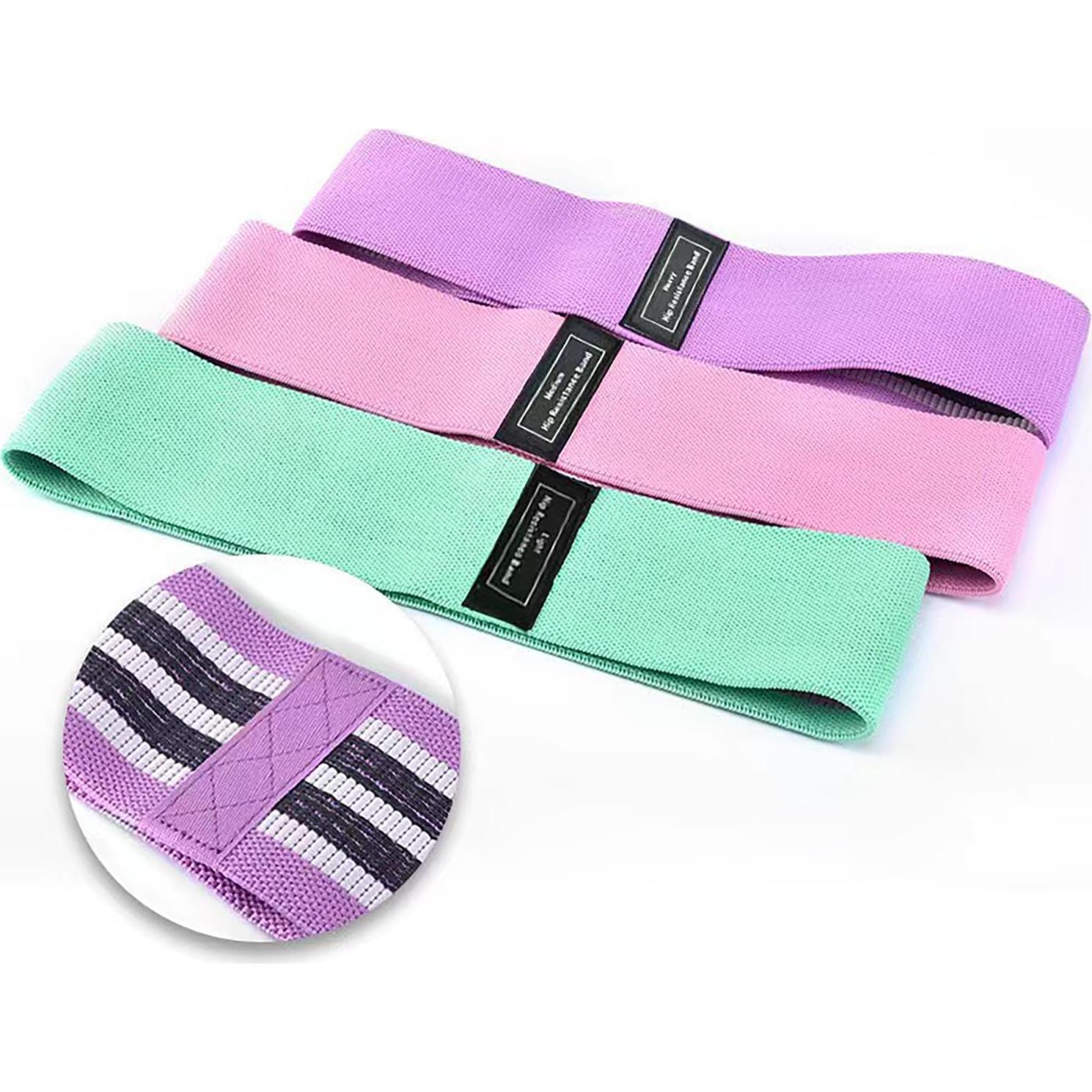 Bandas de Resistencia Edidie 3 Pcs para Ejercicio y Pilates