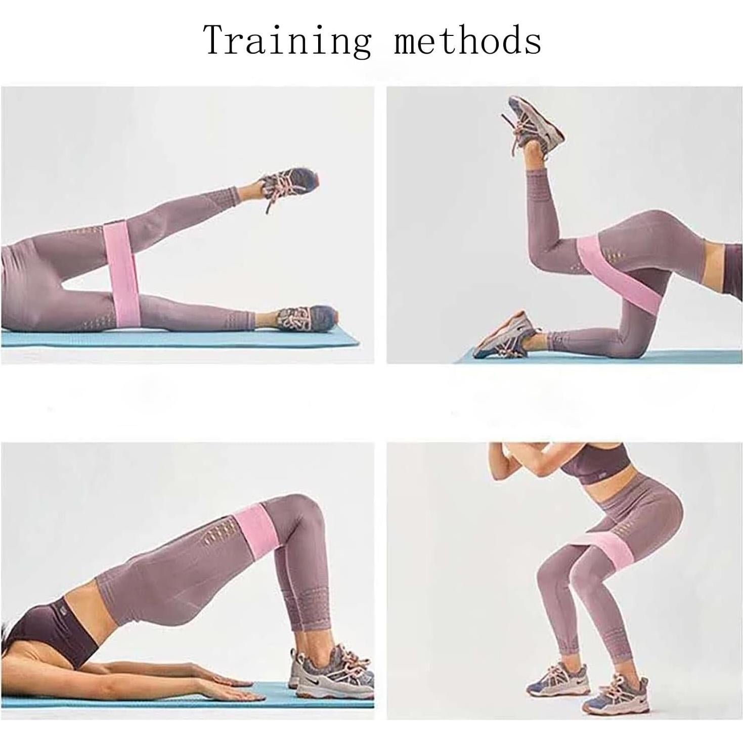 Bandas de Resistencia Edidie 3 Pcs para Ejercicio y Pilates