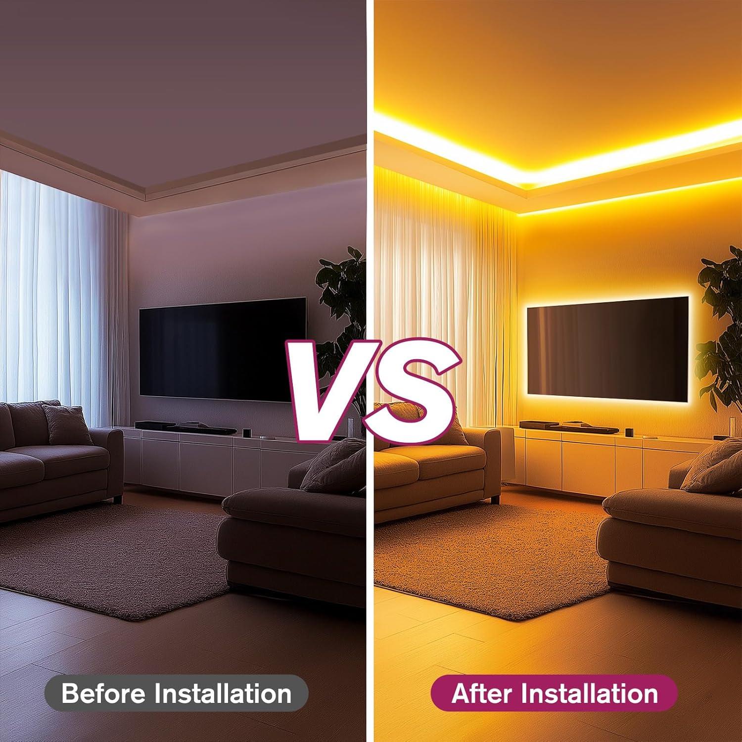 Cinta de Luz LED COB Dimmable EMITEVER 5m 2700K 156 LEDs/ft