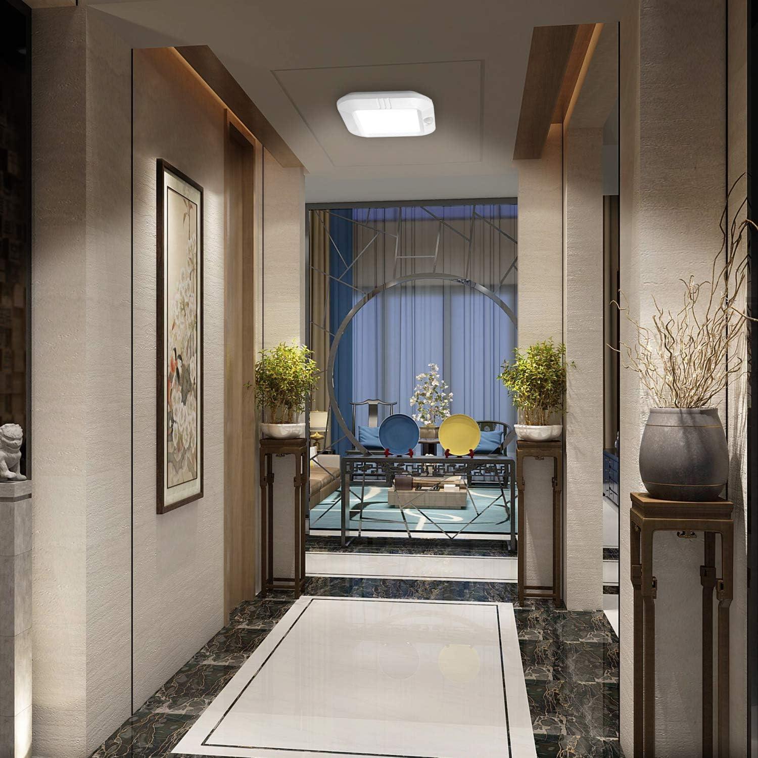 Luz de Techo LED LINEWAY con Sensor de Movimiento 6000K