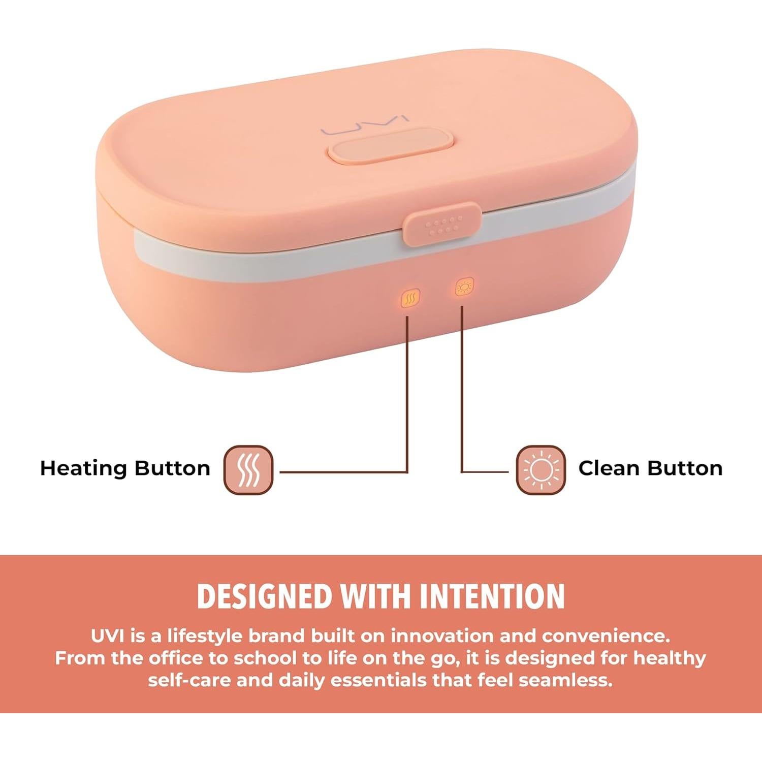 Caja de Almuerzo Eléctrica UVI 0.91 kg Autodesinfectante
