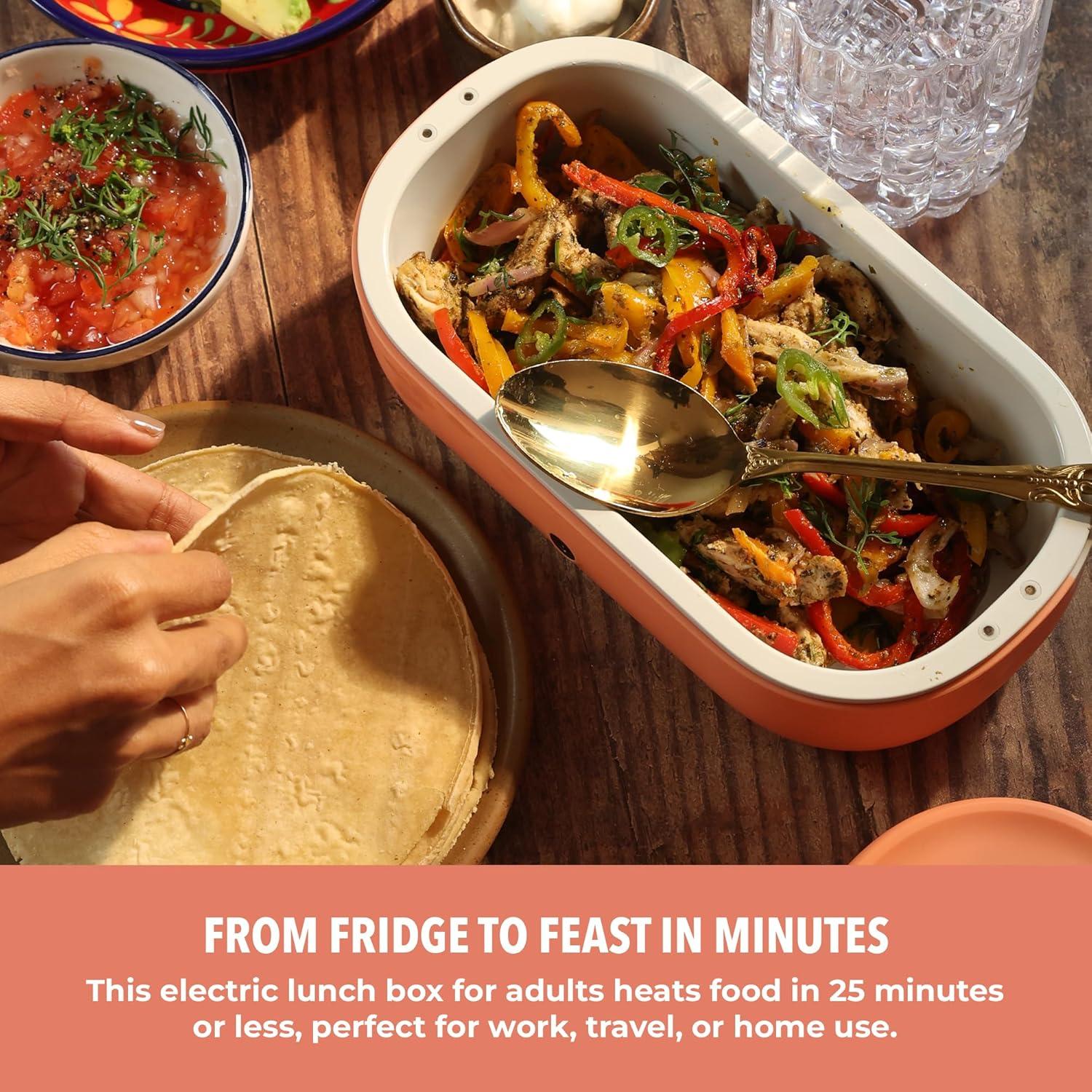 Caja de Almuerzo Eléctrica UVI 0.91 kg Autodesinfectante