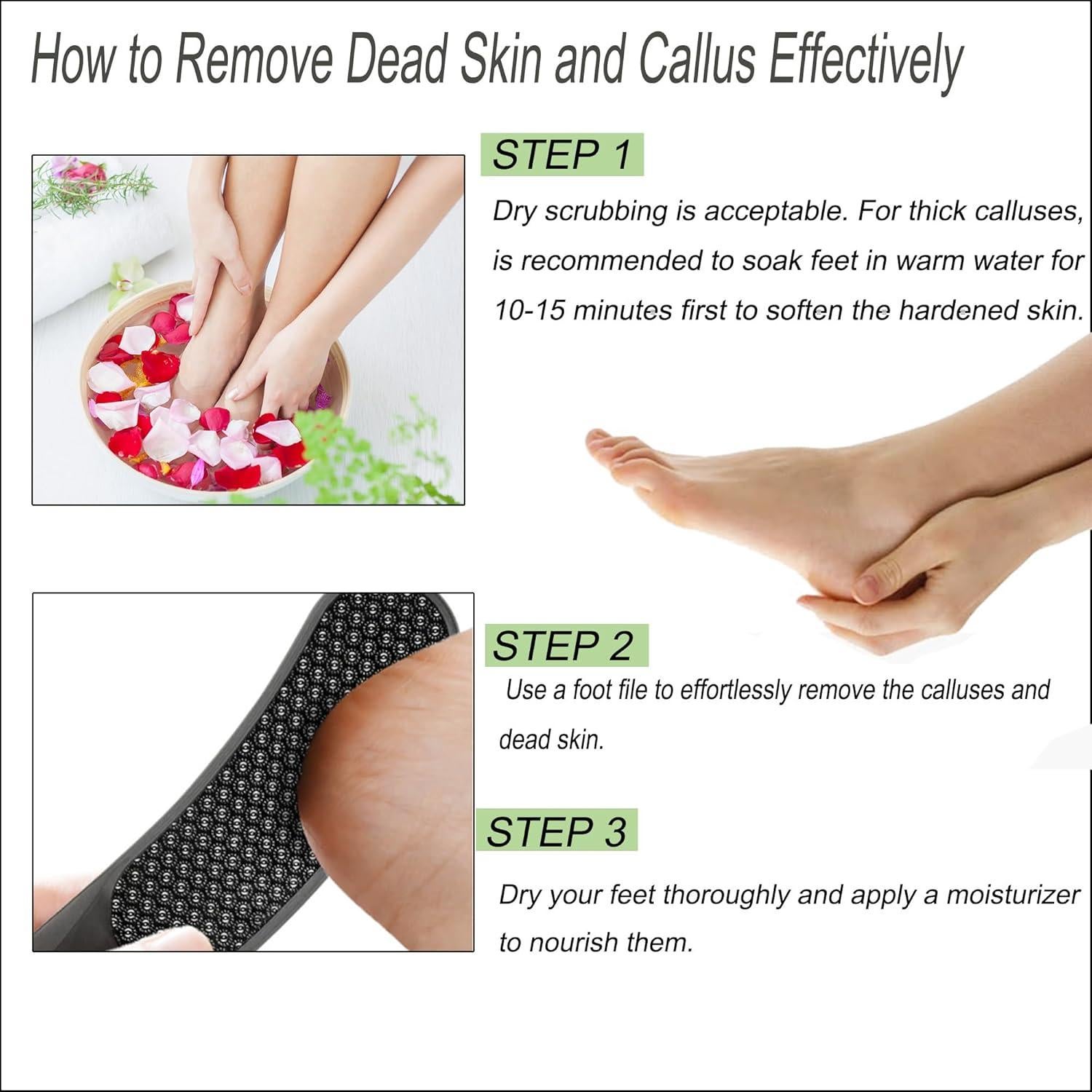 Lima de Pies de Vidrio Nano Lyaiwever - Removedor de Callos