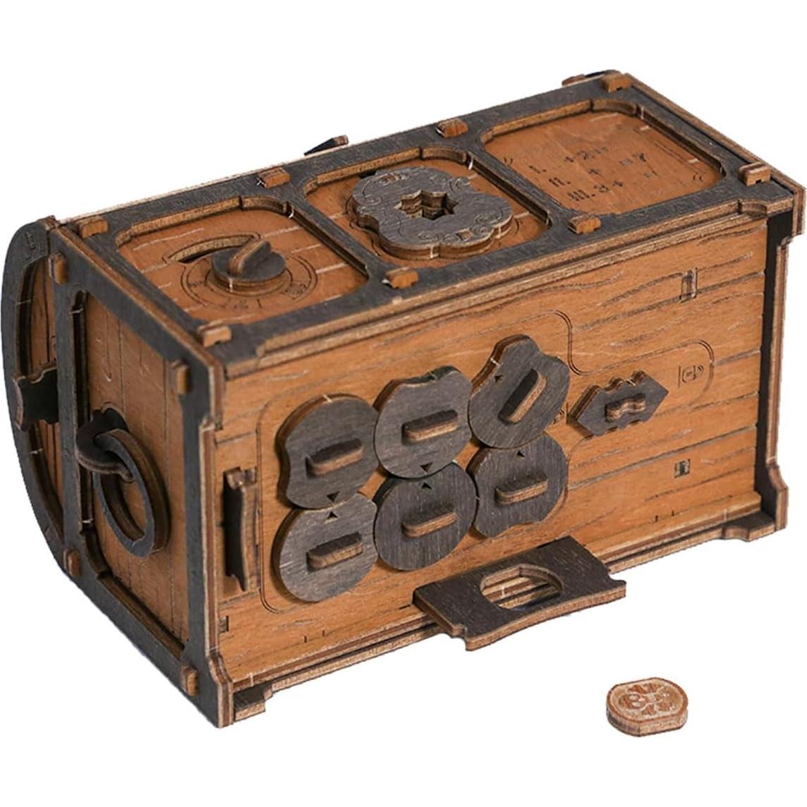 Cofre del Tesoro Wooden.City - Escape Room 3D Difícil