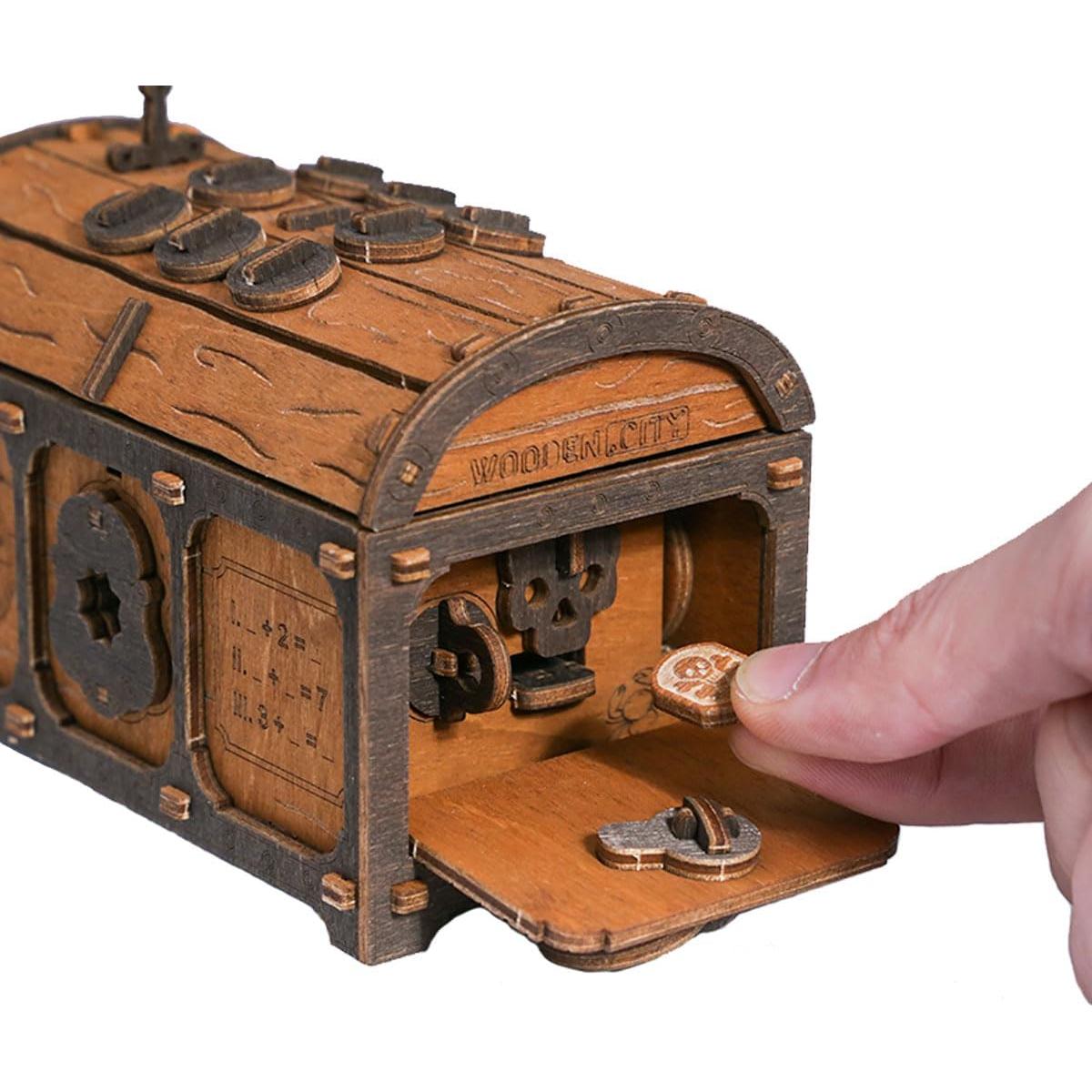 Cofre del Tesoro Wooden.City - Escape Room 3D Difícil