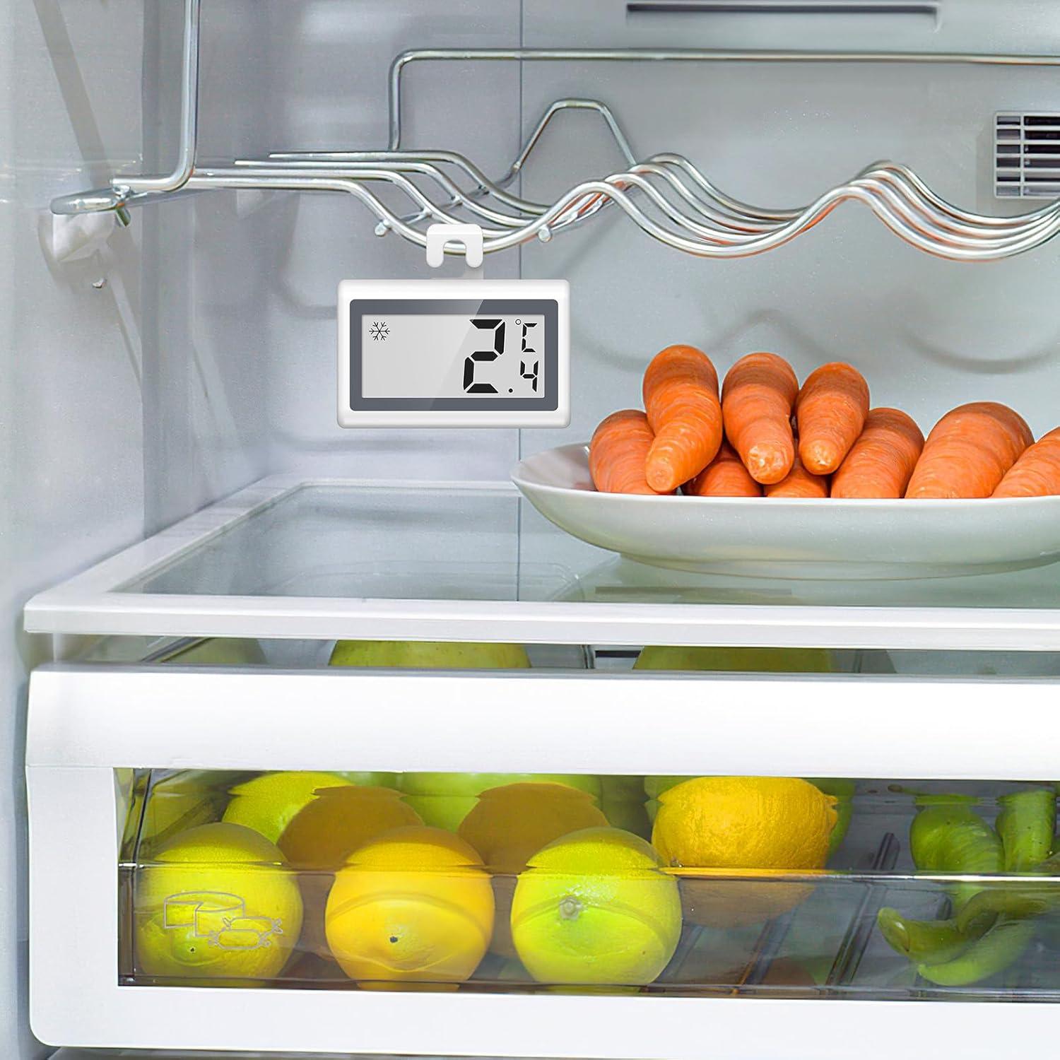 Termómetro Digital KeeKit para Refrigerador y Congelador - 2 Paquete