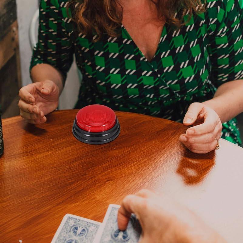 Botones de Respuesta Toyvian para Juegos de Fiesta y Aula, 2pcs