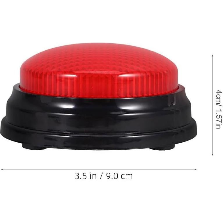 Botones de Respuesta Toyvian para Juegos de Fiesta y Aula, 2pcs