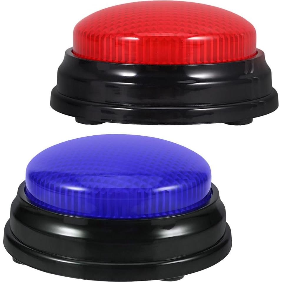 Botones de Respuesta Toyvian para Juegos de Fiesta y Aula, 2pcs